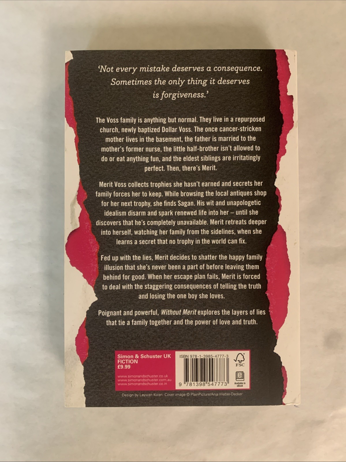 Without Merit : A Novel by Colleen Hoover (2017, Trade Paperback)