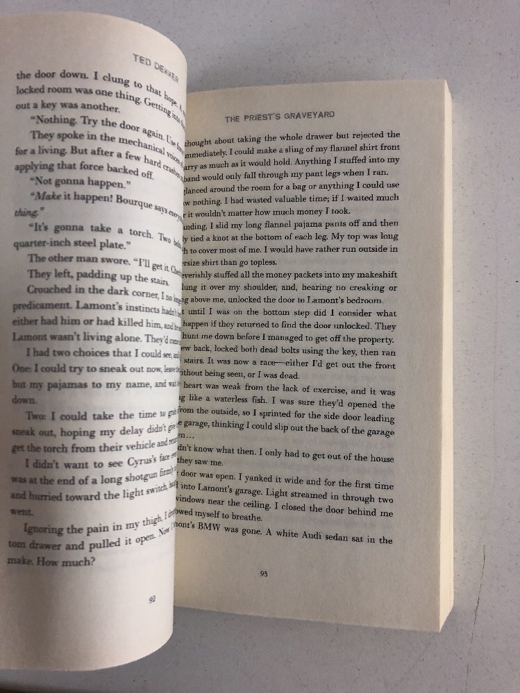 The Priest’s Graveyard – Ted Dekker (2011, Paperback)