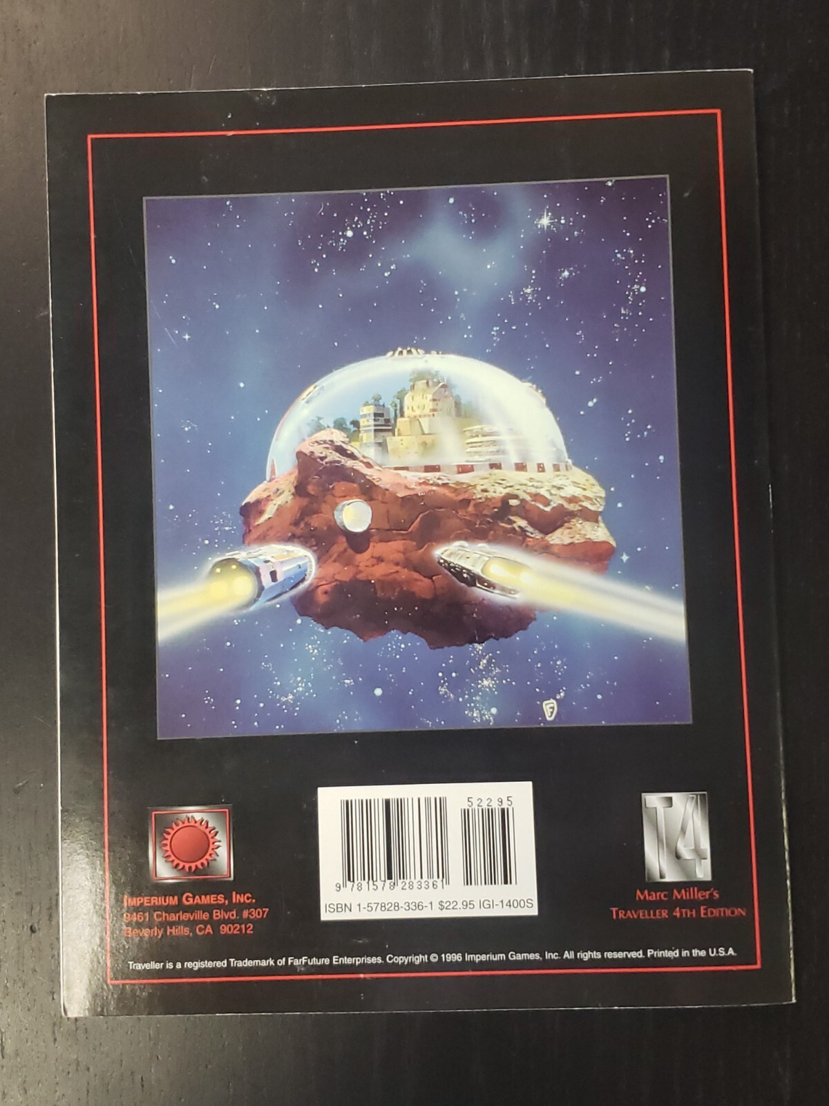 Marc Miller’s Traveller MILIEU O 4th Edition Softcover