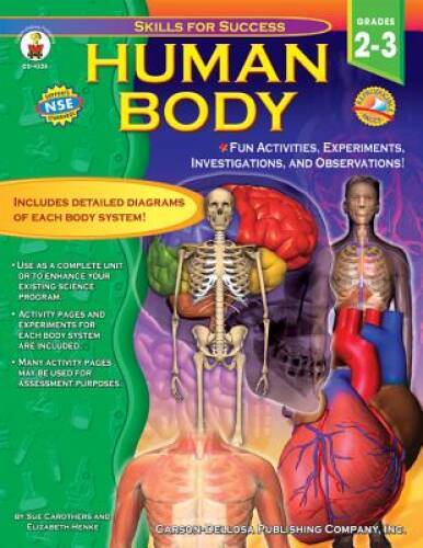 Human Body, Grades 2 – 3: Fun Activities, Experiments, Investigations, an – GOOD