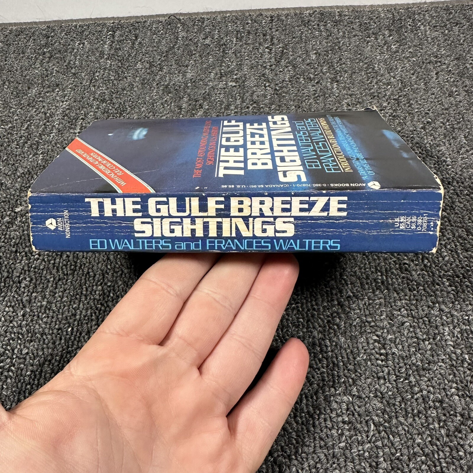 The Gulf Breeze Sightings 1991 Avon Paperback Ed Walters Alien UFO Phenomenon