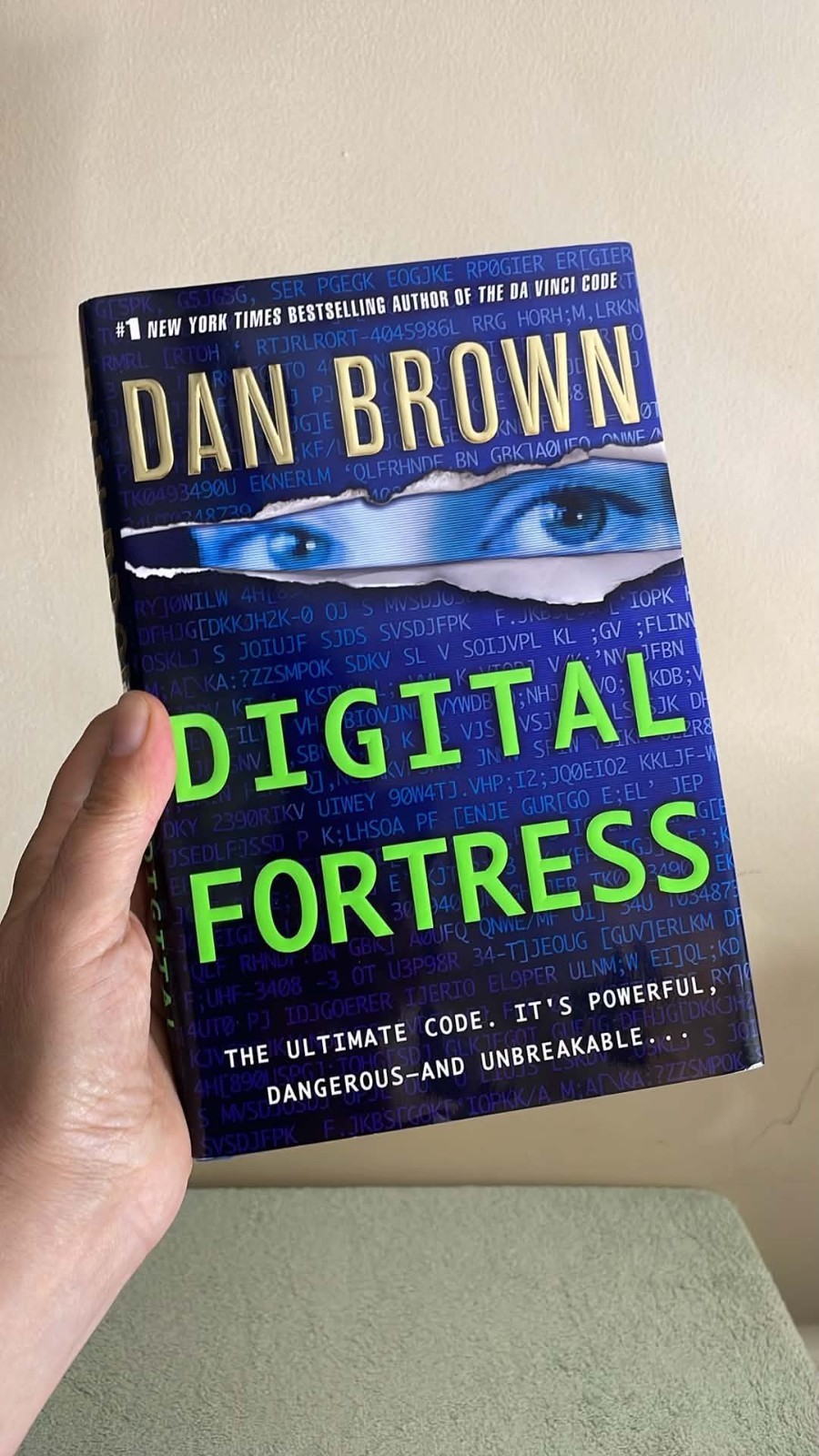 Digital Fortress by Dan Brown, 2004, Revised Edition, 1st Print, Hardcover NF