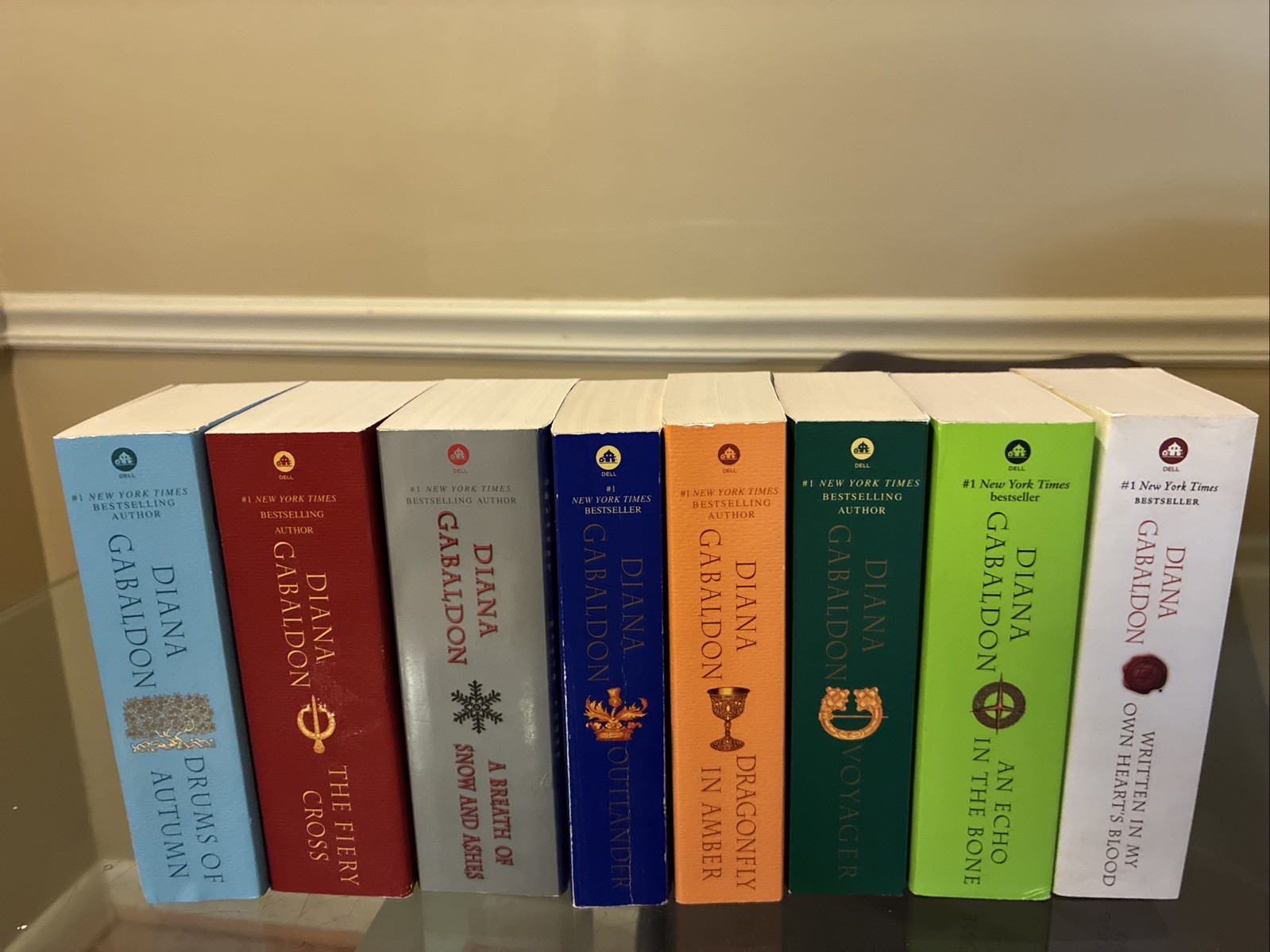 Diana Gabaldon Outlander Complete Series 1,2,3,4,5,6,7,8 *NICE*SET In Order 1-8