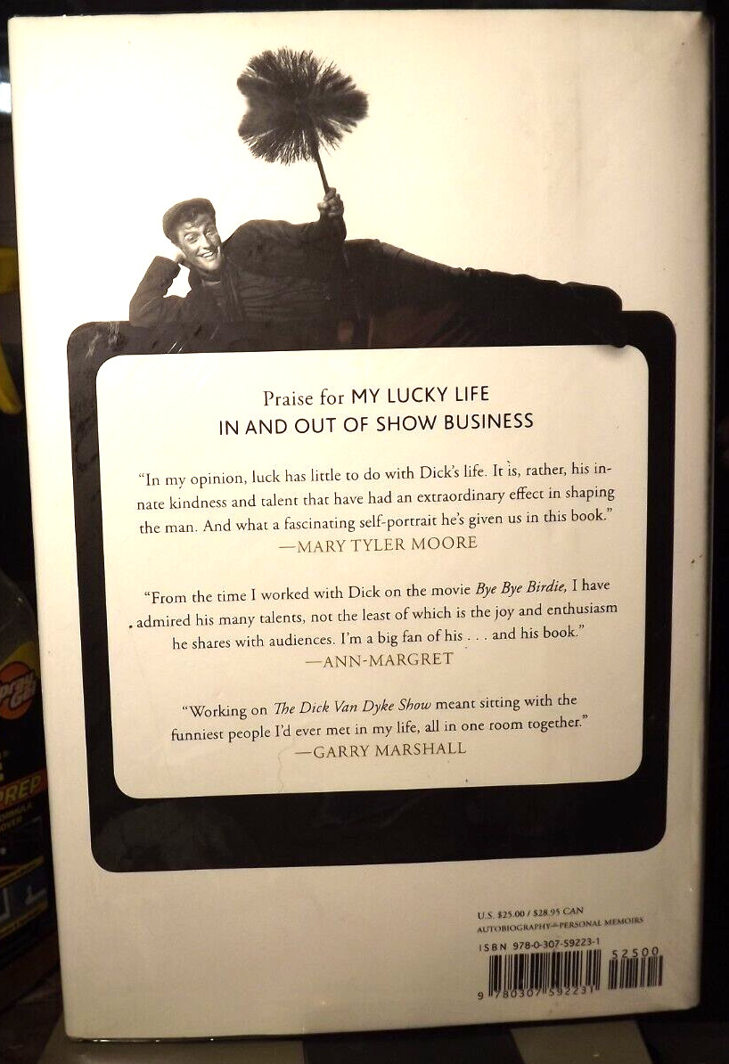 My Lucky Life In & Out of Show Business by Dick Van Dyke (2011) HC.DJ. Signed Ed