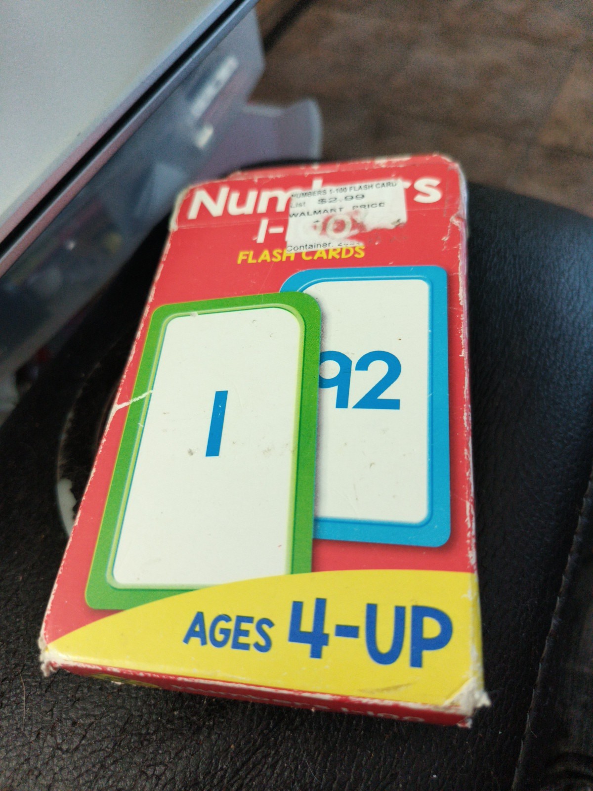 School Zone Numbers 1-100 Flash Cards by School Zone (2019, Cards,Flash Cards)