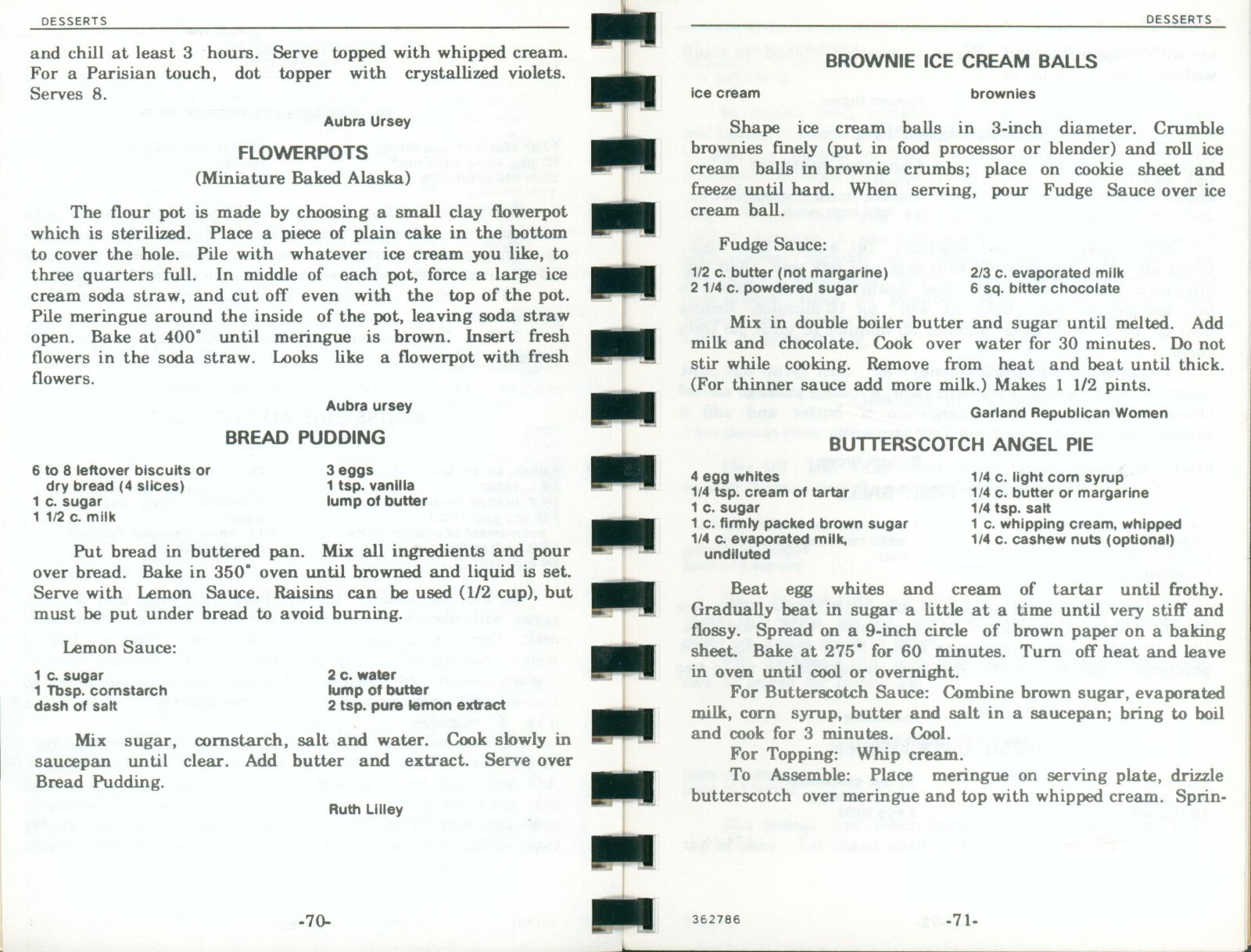 The Well-Fed Cookbook 1988 Garland Texas Women’s Clubs Carp Bait Lye Soap Possum