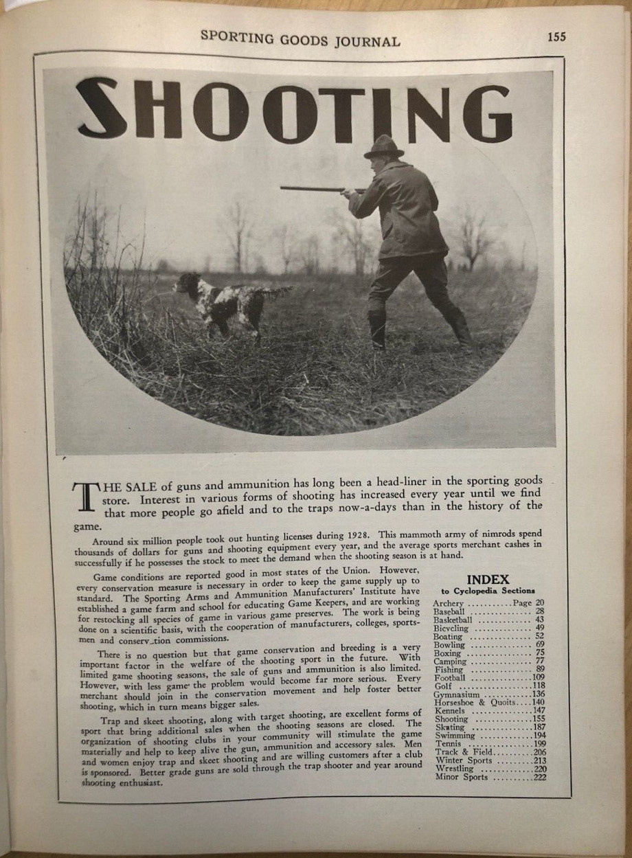 Combined Catalogs of Sporting Goods Manufacturers 1929, illustrated hc 436 pages