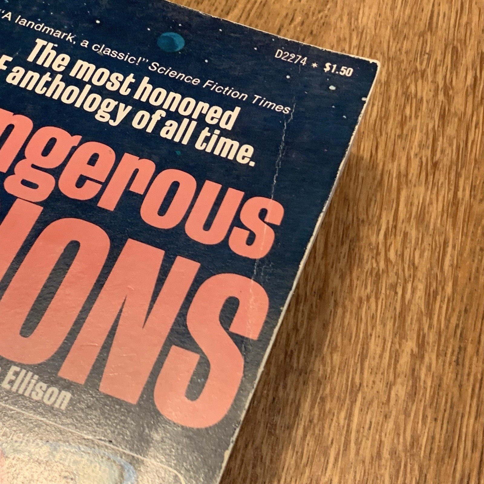 Harlan Ellison Mass Market Paperback LOT OF 3 – Vintage SF SHORT STORIES
