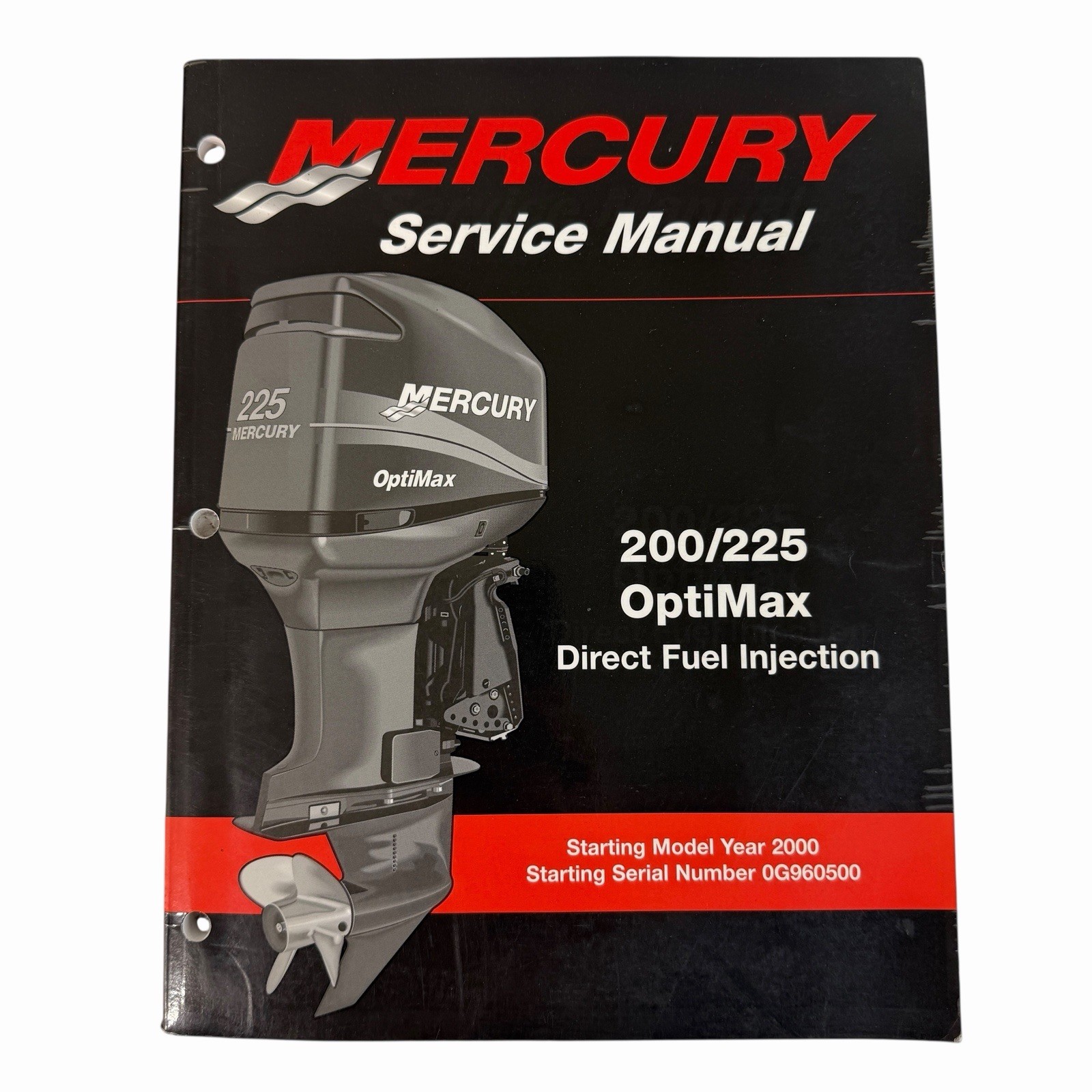 Mercury 200/225 OptiMax Direct Fuel Injection Service Shop Manual 90-859769R1