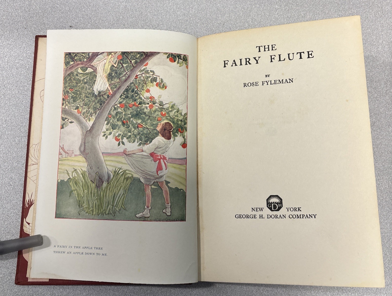 3 Volumes By Rose Fyleman Fairies&Chimneys, The Fairy Green And The Fairy Flute