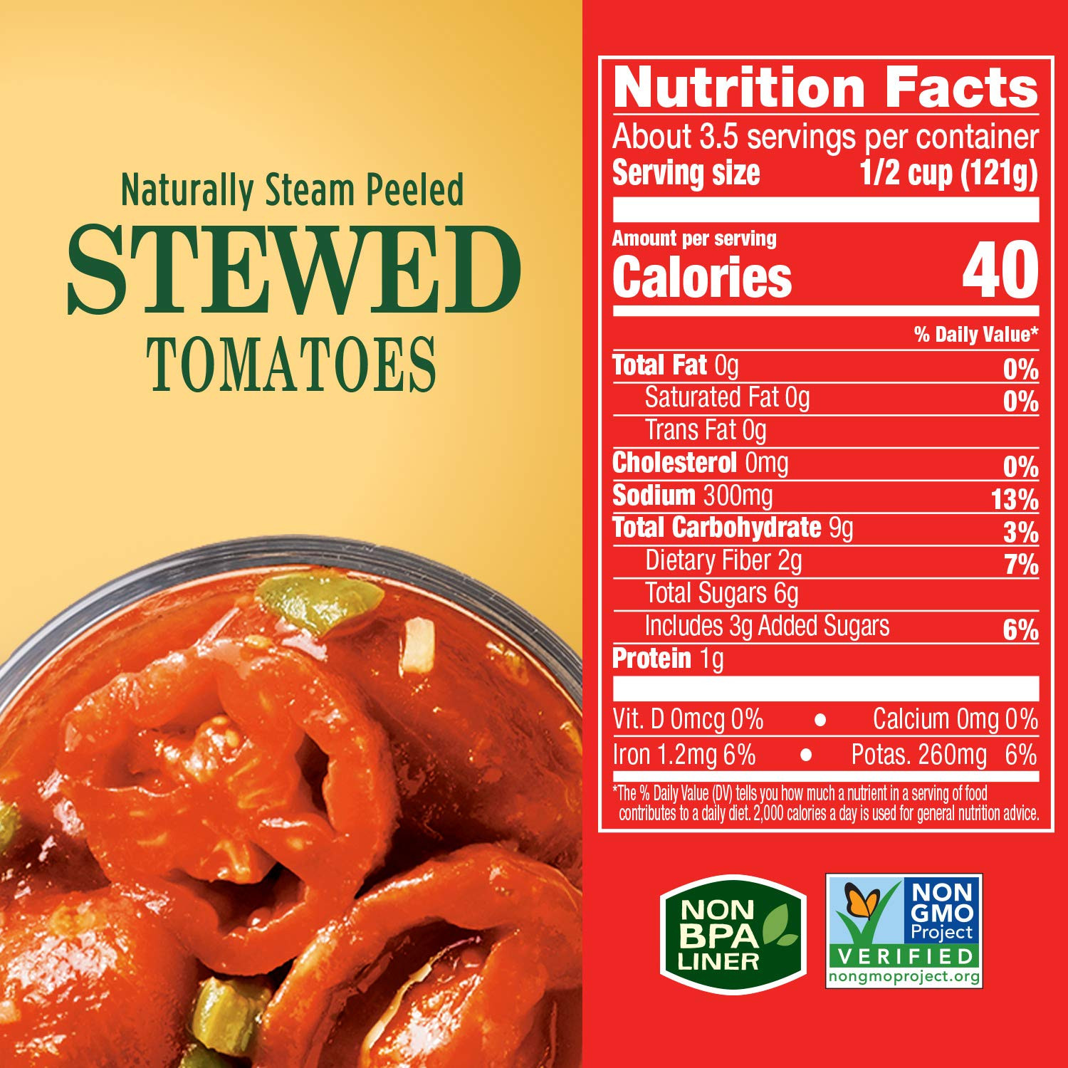 Hunt’s Stewed Tomatoes, Perfect for Chili & Soups, 14.5 oz. Can