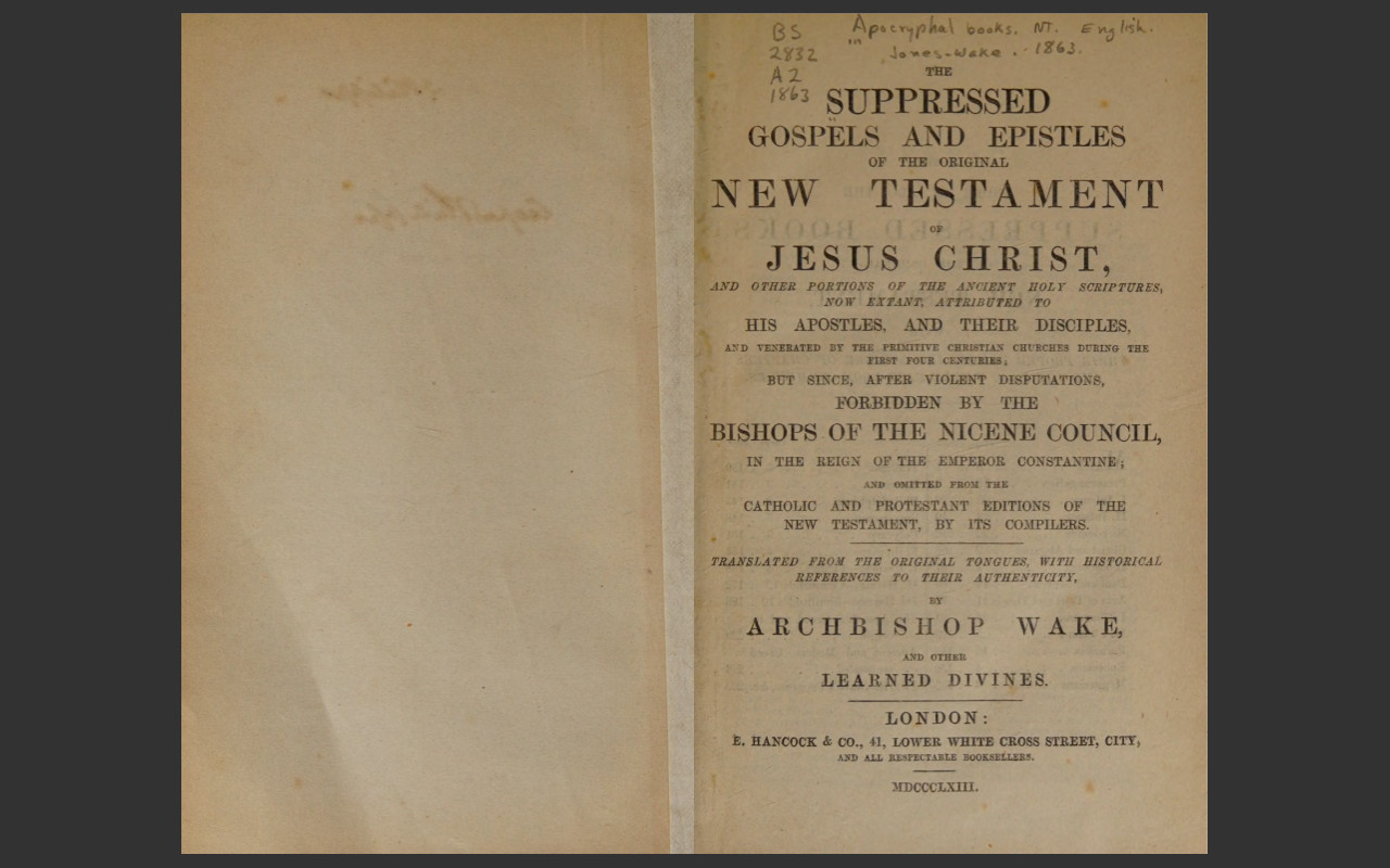 Lost Books of Bible – Suppressed Gospels New Testament E-Book + Audiobook Bundle