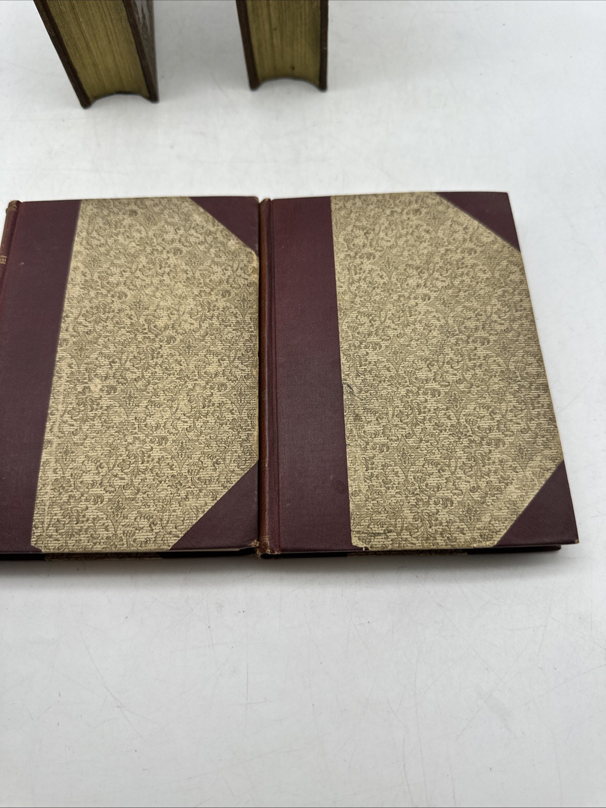 Charlotte Bronte Villette Vol I-II Victorian Cloth Antique Book Set (31-8)