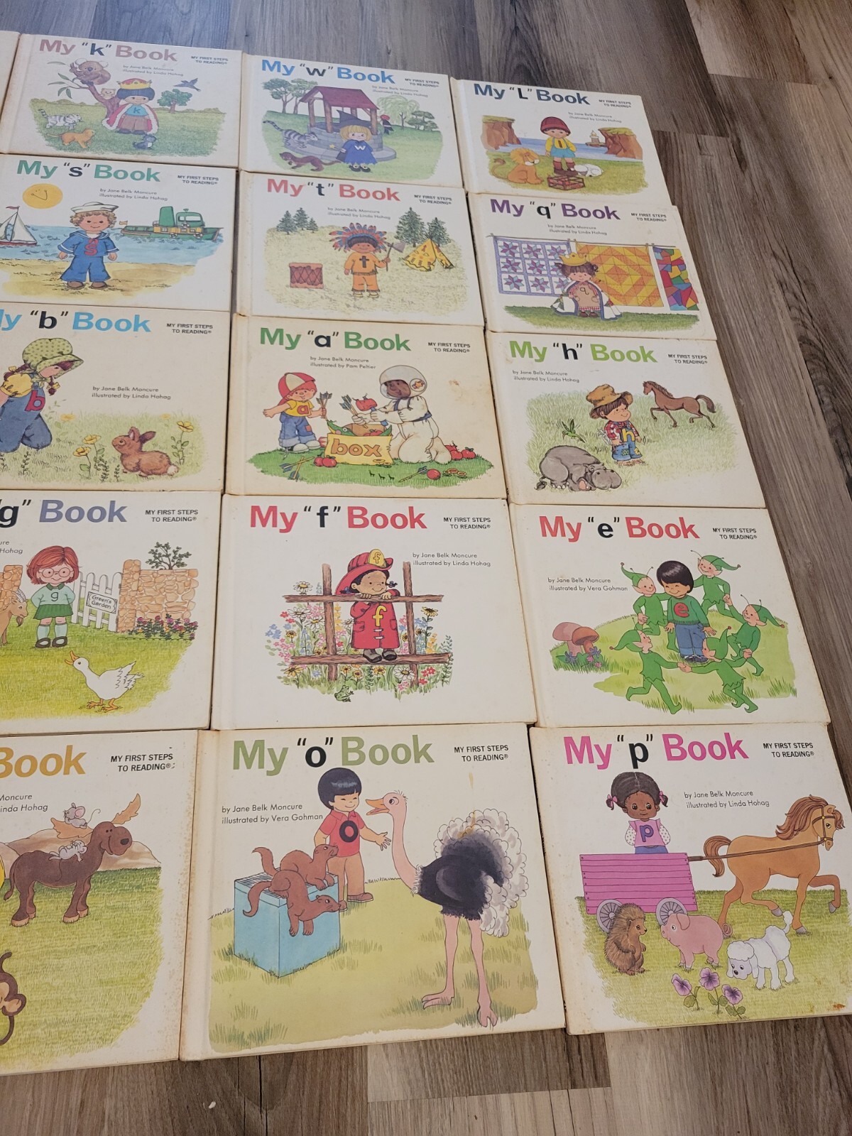 My First Steps To Reading Jane Belk Moncure Mixed Set Hardcover ABC Lot Of 25
