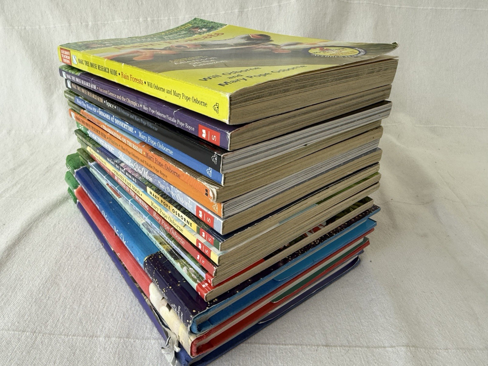 Magic Tree House Chapter Books By Mary Pope Osborne Lot Of 15 books