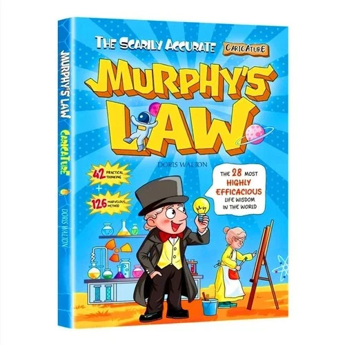 Murphy’s Law Learning Book for Kids 8-12 with 128 Pages Paperback Illustrated