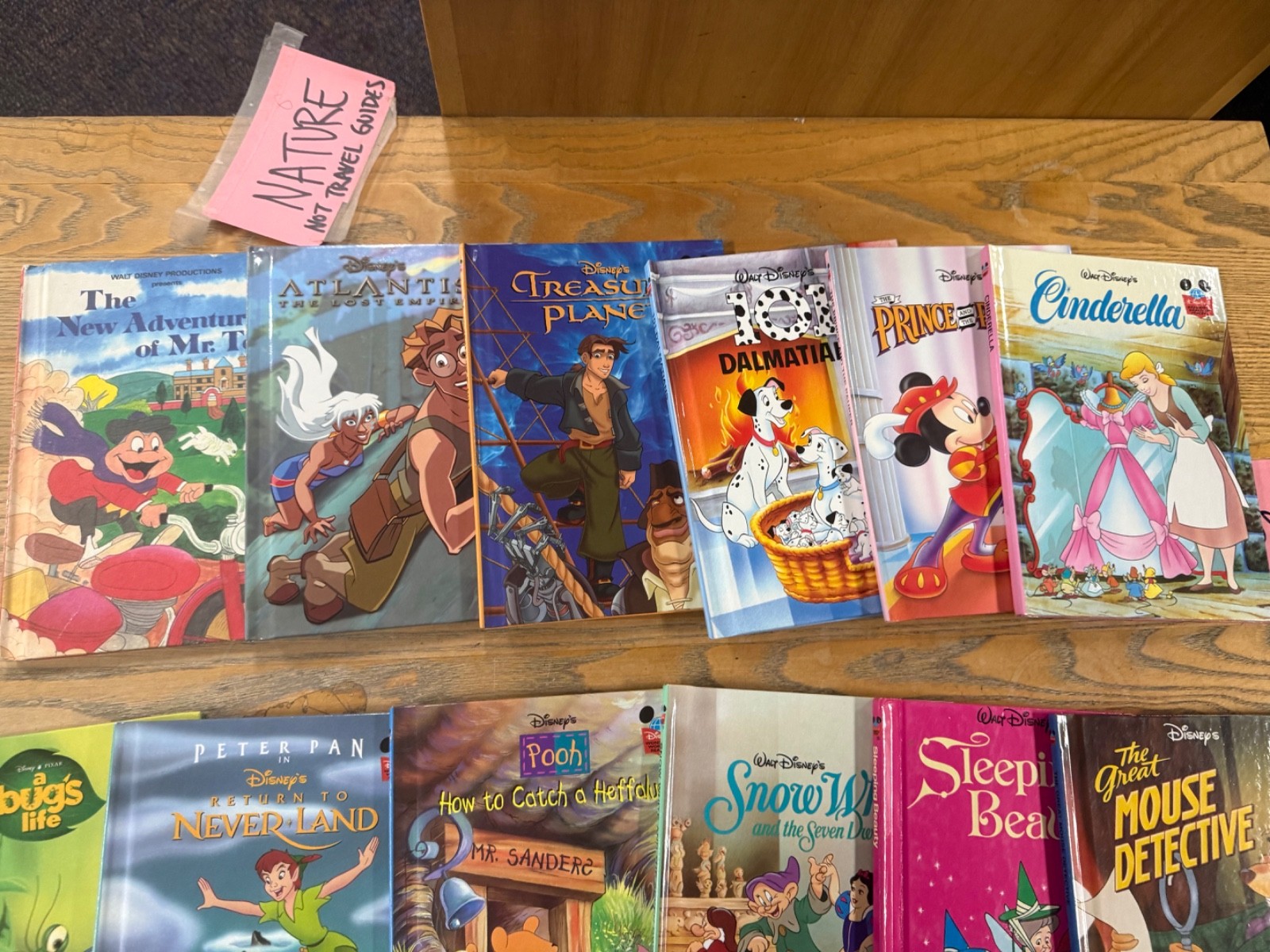 Lot of 33 Disney’s Wonderful World of Reading Hardcover Children’s Books