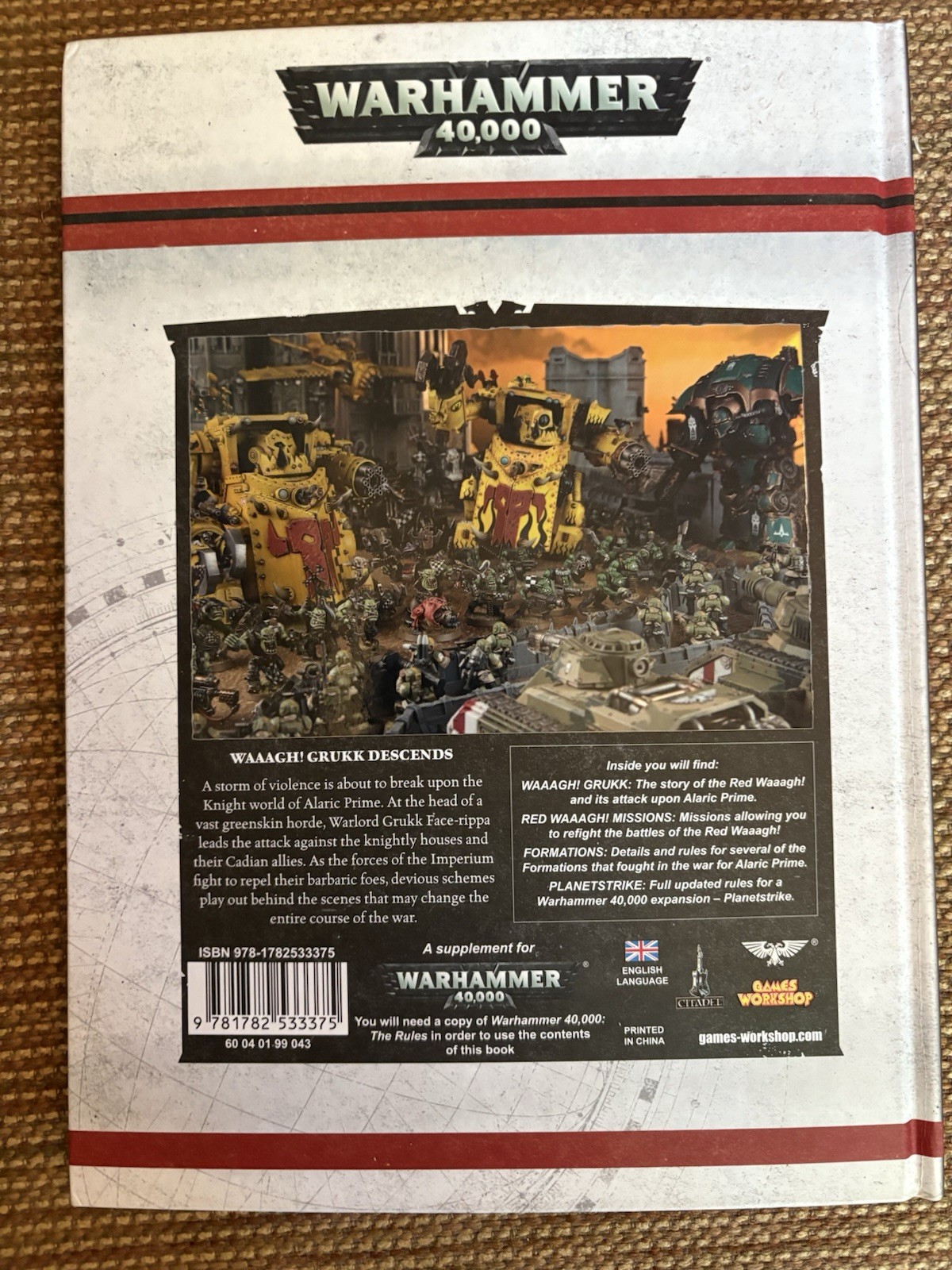SANCTUS REACH: THE RED WAAAGH! (ENGLISH) By Games Workshop & Games Workshop