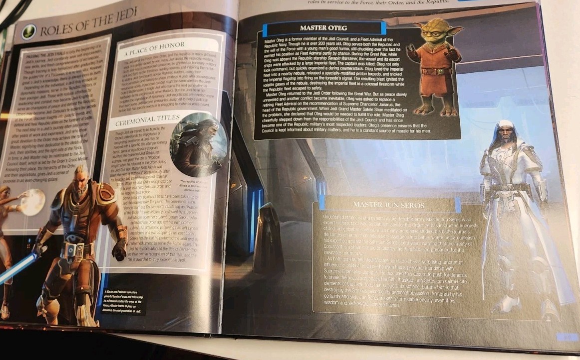 STAR WARS The Old Republic ENCYCLOPEDIA Lucas Books Hardcover 2012 DK Publishing