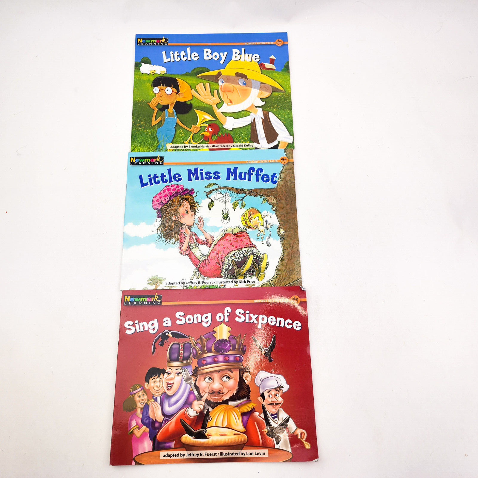 Newmark Learning Rising Readers Leveled Books Nursery Rhyme Tales set of 12 2011