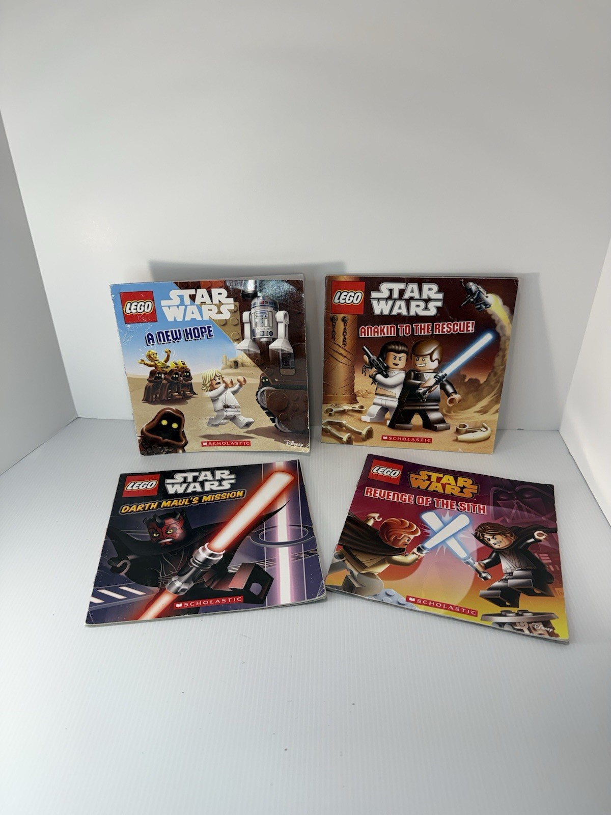 Lego Star Wars scholastic book Bundle Set 4