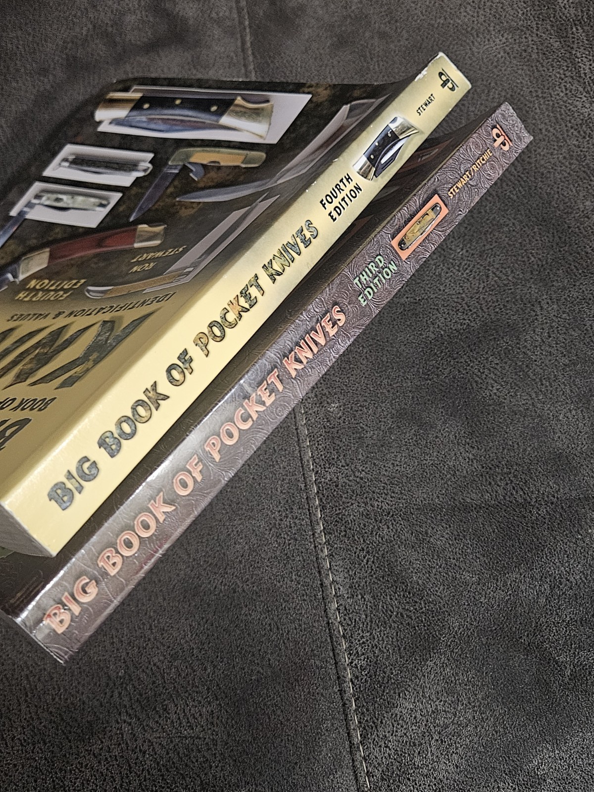 Big Book of Pocket Knives : Identification & Values – pbk Ron Stewart 3rd & 4th