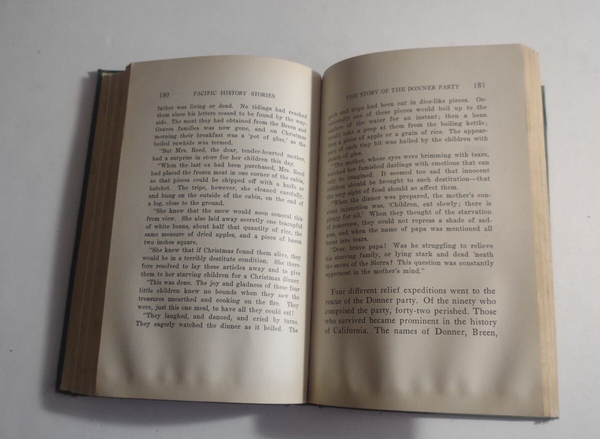 Pacific History Stories by Harr Wagner Hardback Book.