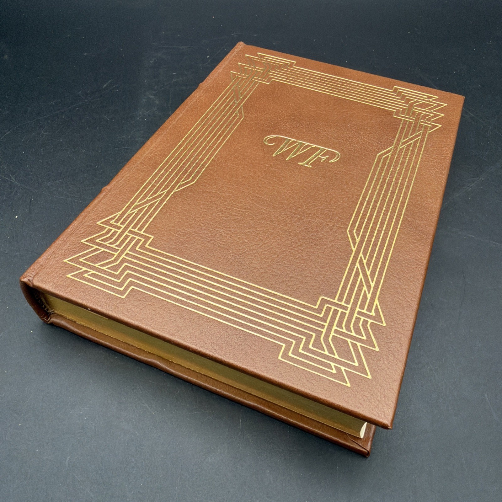 The Unvanquished by William Faulkner Easton Press Leather Bound EUC