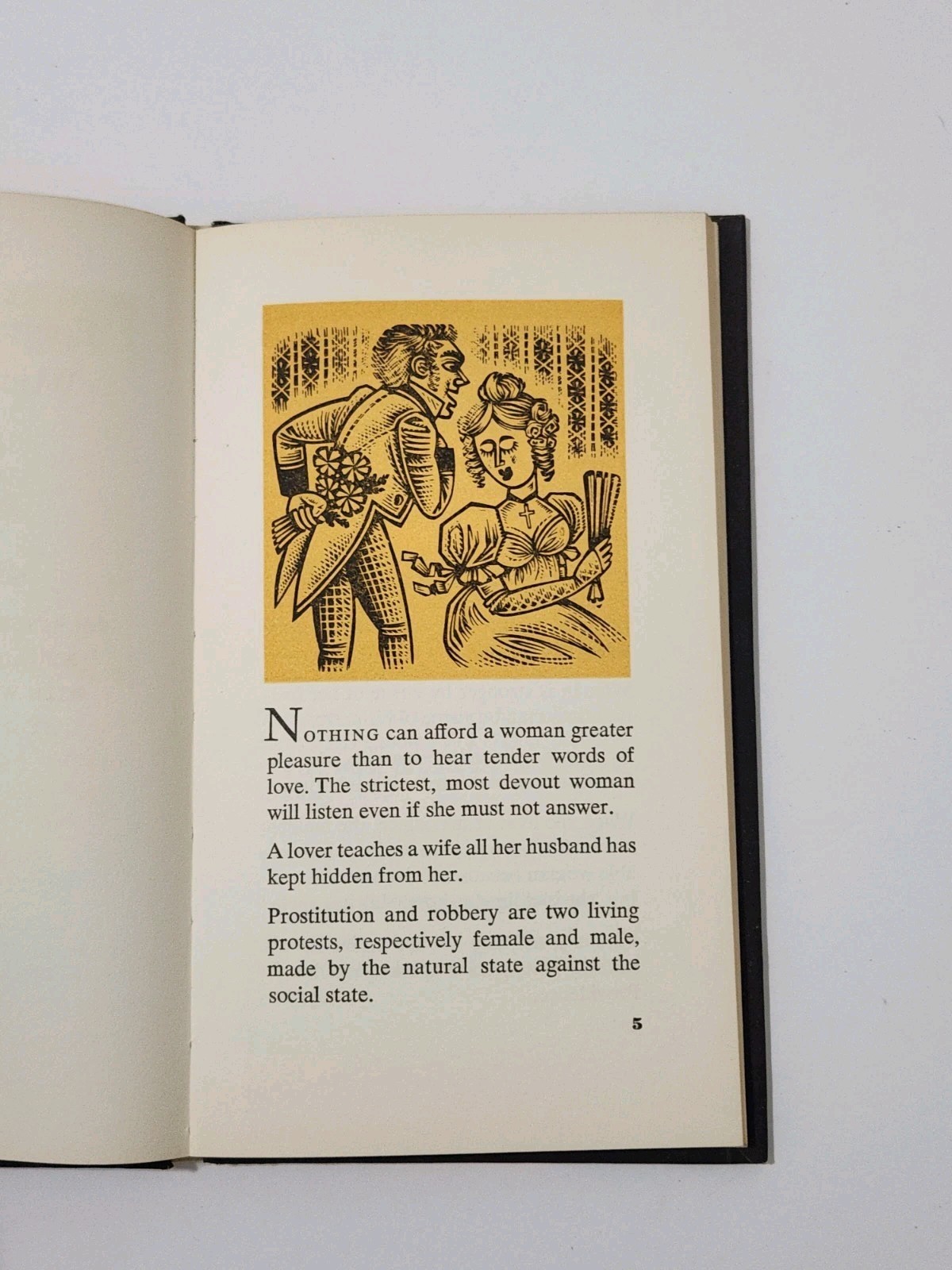 Epigrams On Men,Women & Love Honore De Balzac By Leclercq Jacques 1959 Hardcover