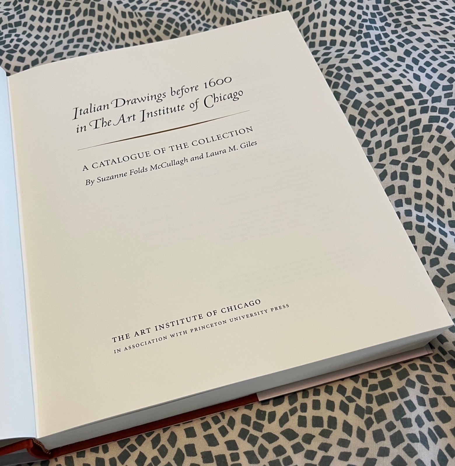 Italian Drawings before 1600 in The Art Institute of Chicago oversized hardcover