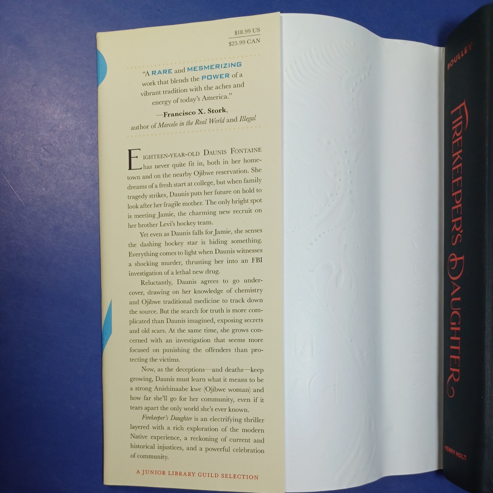 Firekeeper’s Daughter by Angeline Boulley 2021 Hardcover Book HCDJ