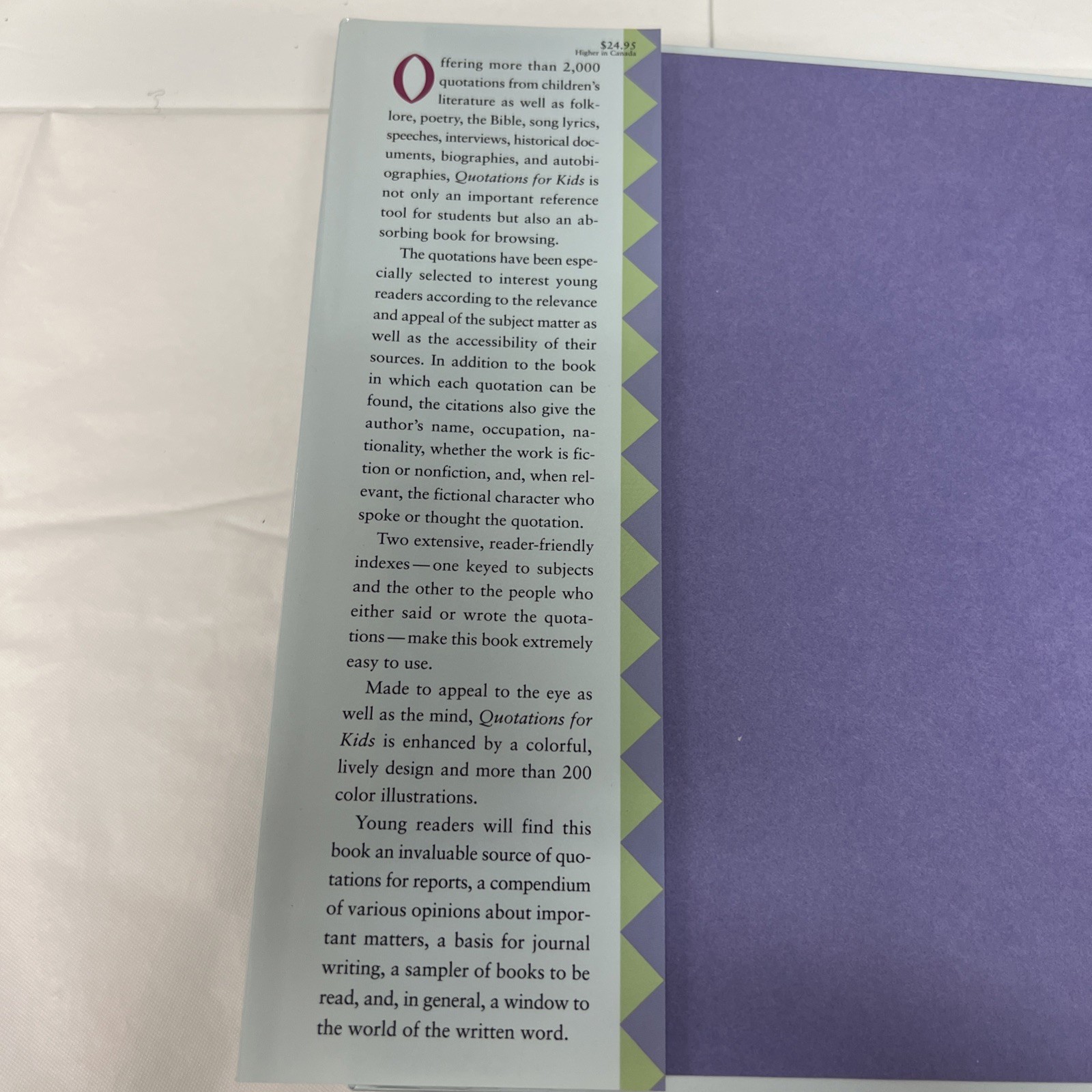 Quotations for Kids by J. A. Dennis Book