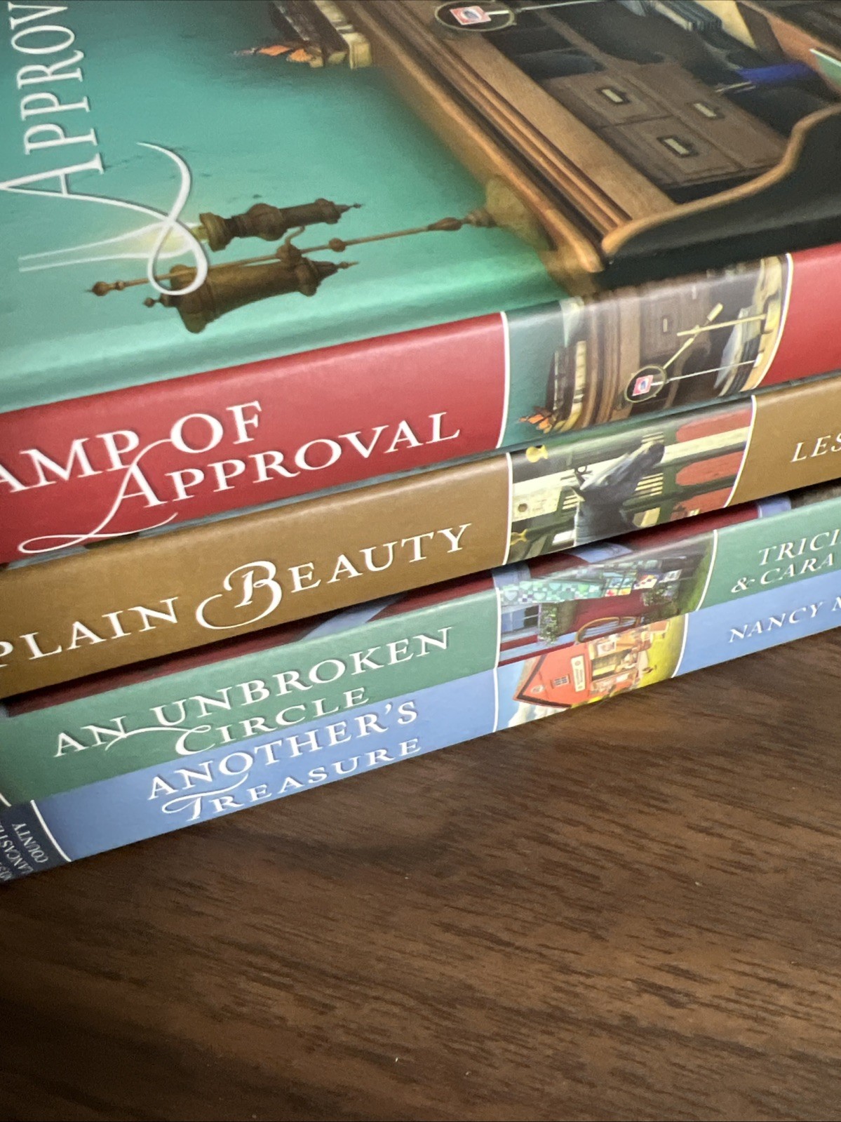 Lot Of 4 Mysteries Of Lancaster County Guideposts Series Hardcover Christian