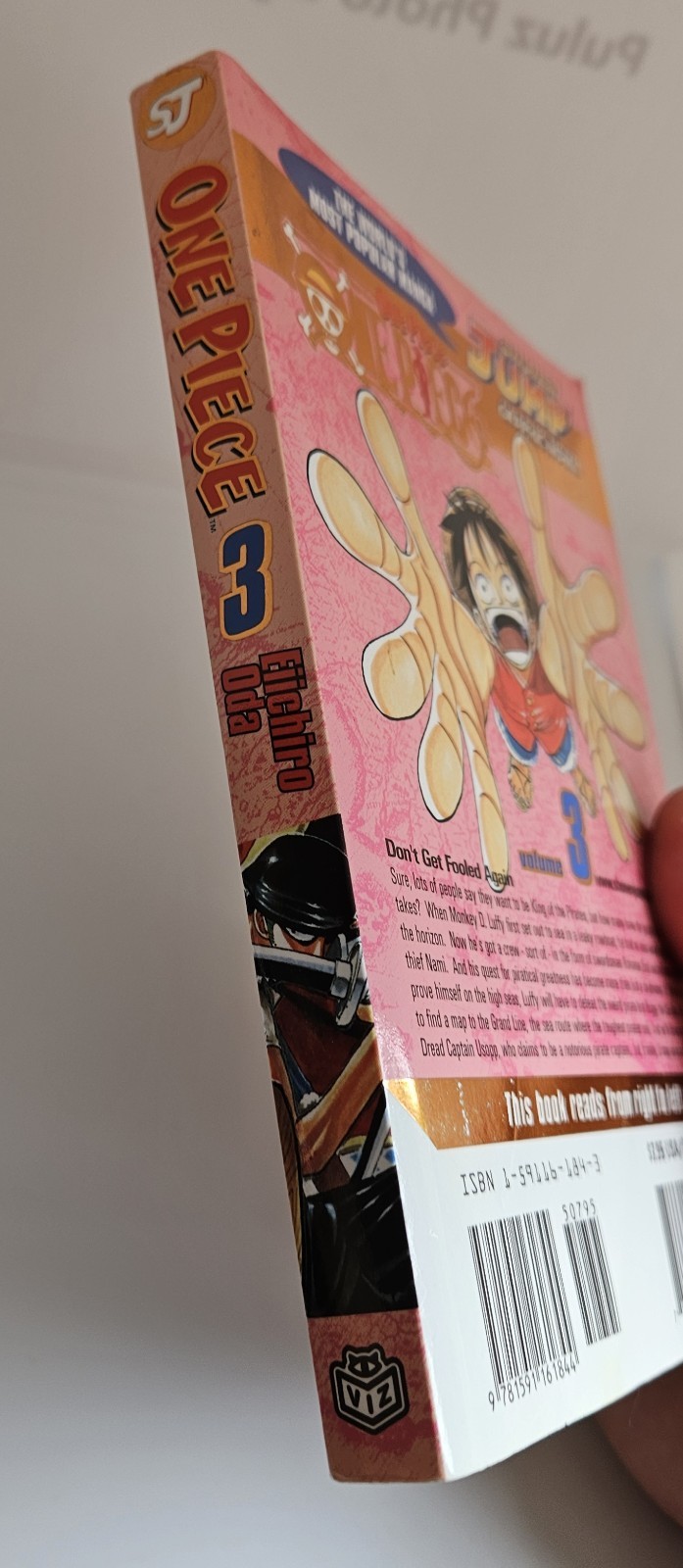 One Piece #3 : Don’t Get Fooled Again by Eiichiro Oda 2004 manga gold foil first
