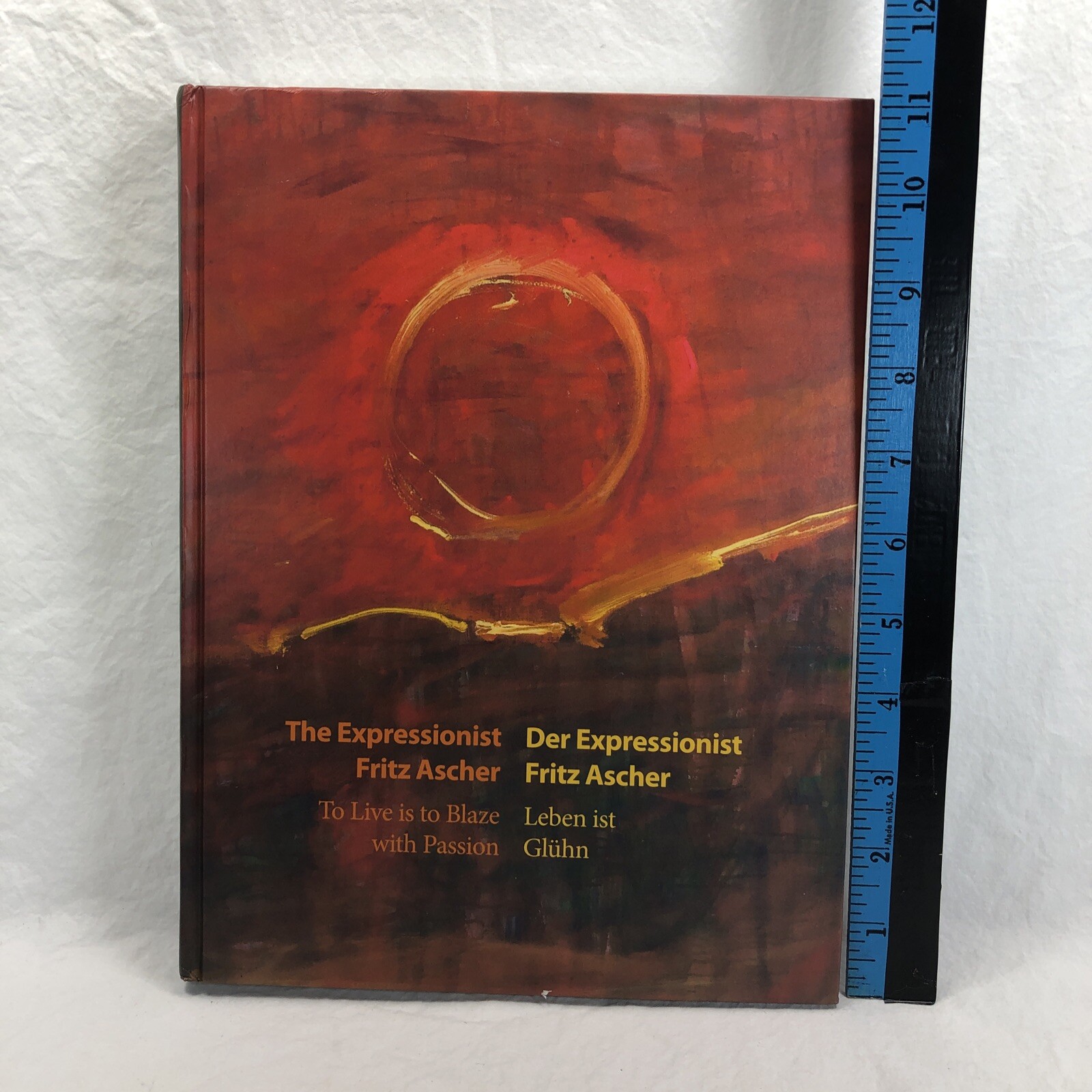 The Expressionist Fritz Ascher Leben Ist Gluhn Art Book English & German Hardcvr