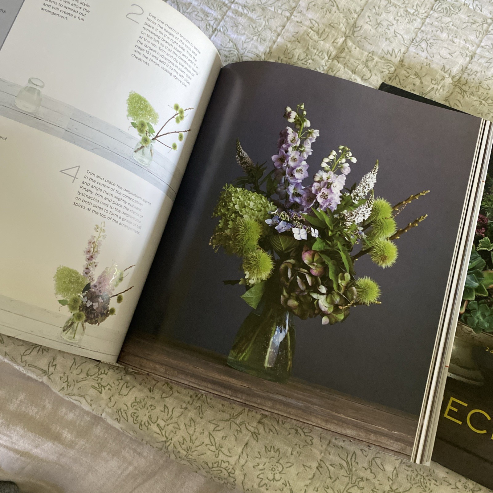 Set/2 The Flower Recipe Book The Plant Recipe 100 Floral Seasonal Arrangements