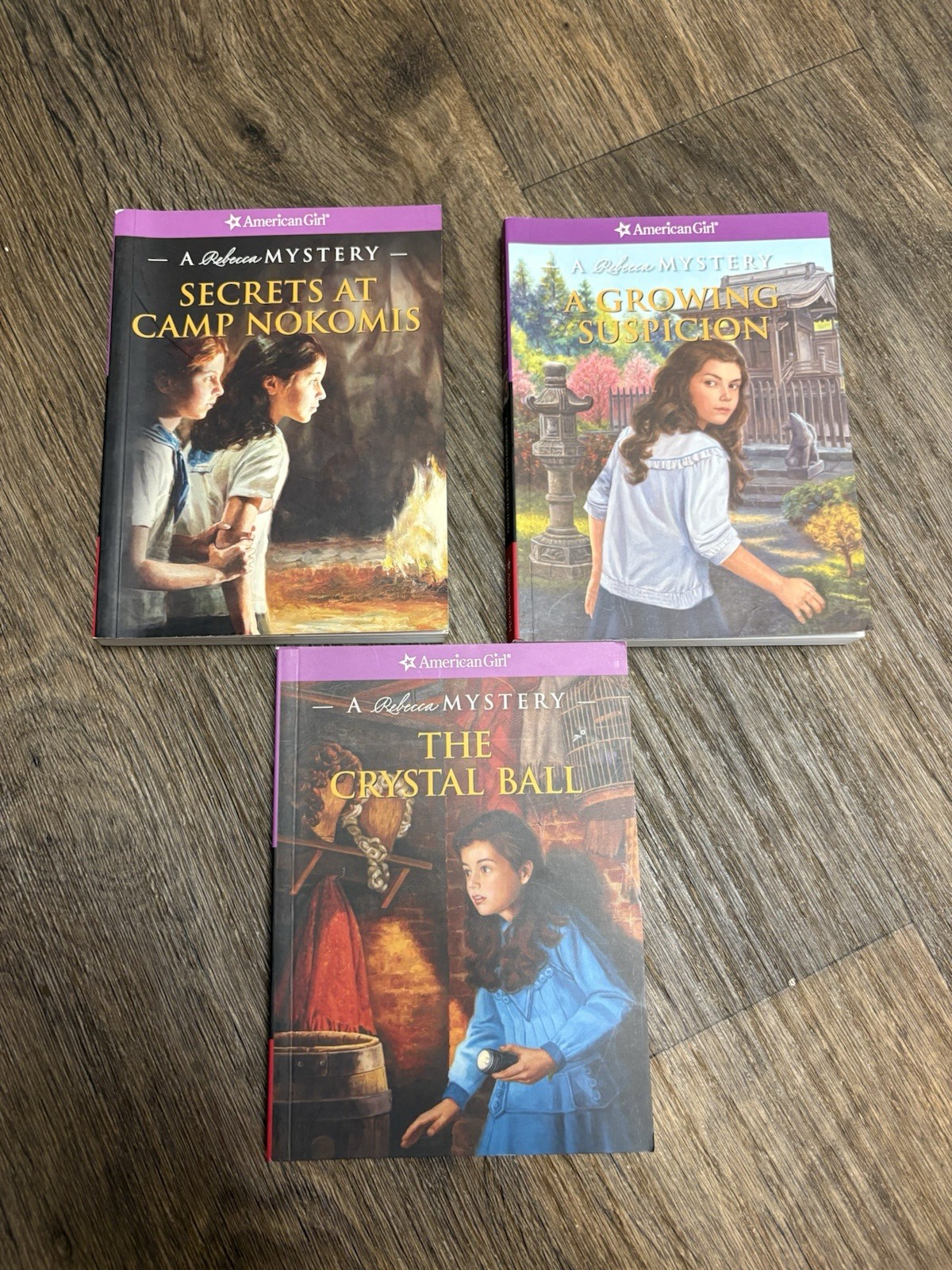 American Girl Lot Of 3 Rebecca Mystery Books