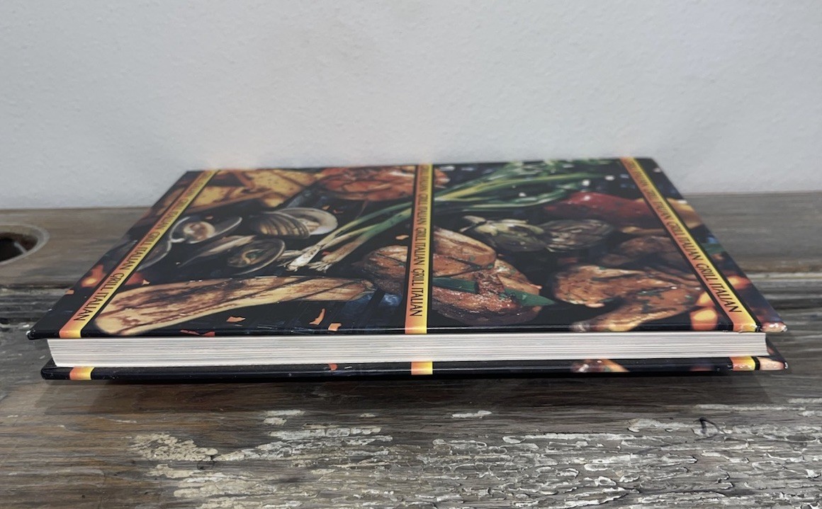 Vintage Grill Italian Hardcover Cook Book by Clifford A Wright 1996 USA – Mint