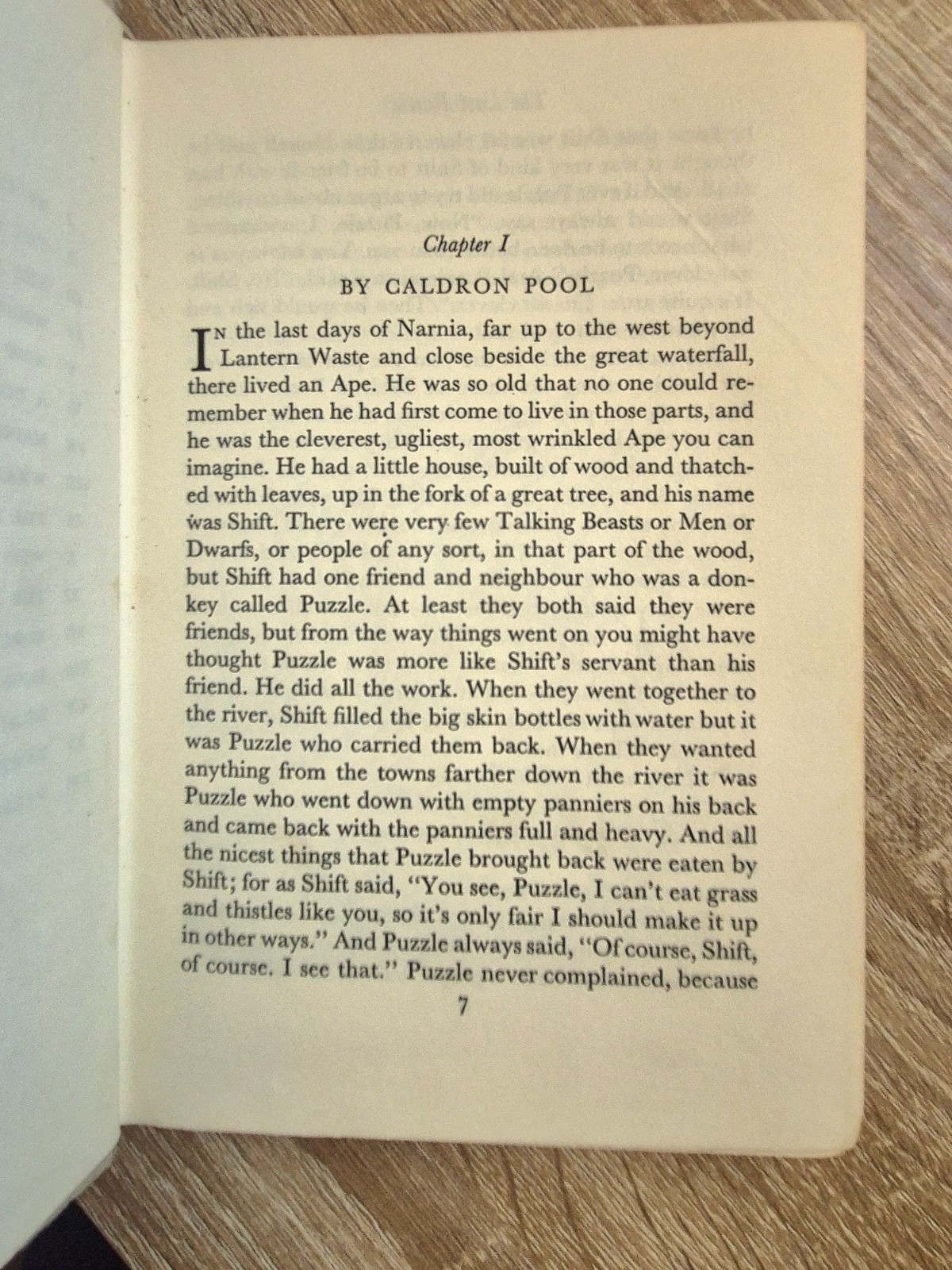 An Original Authentic C S LEWIS The Last Battle 1968-1st Edition sixth Imp