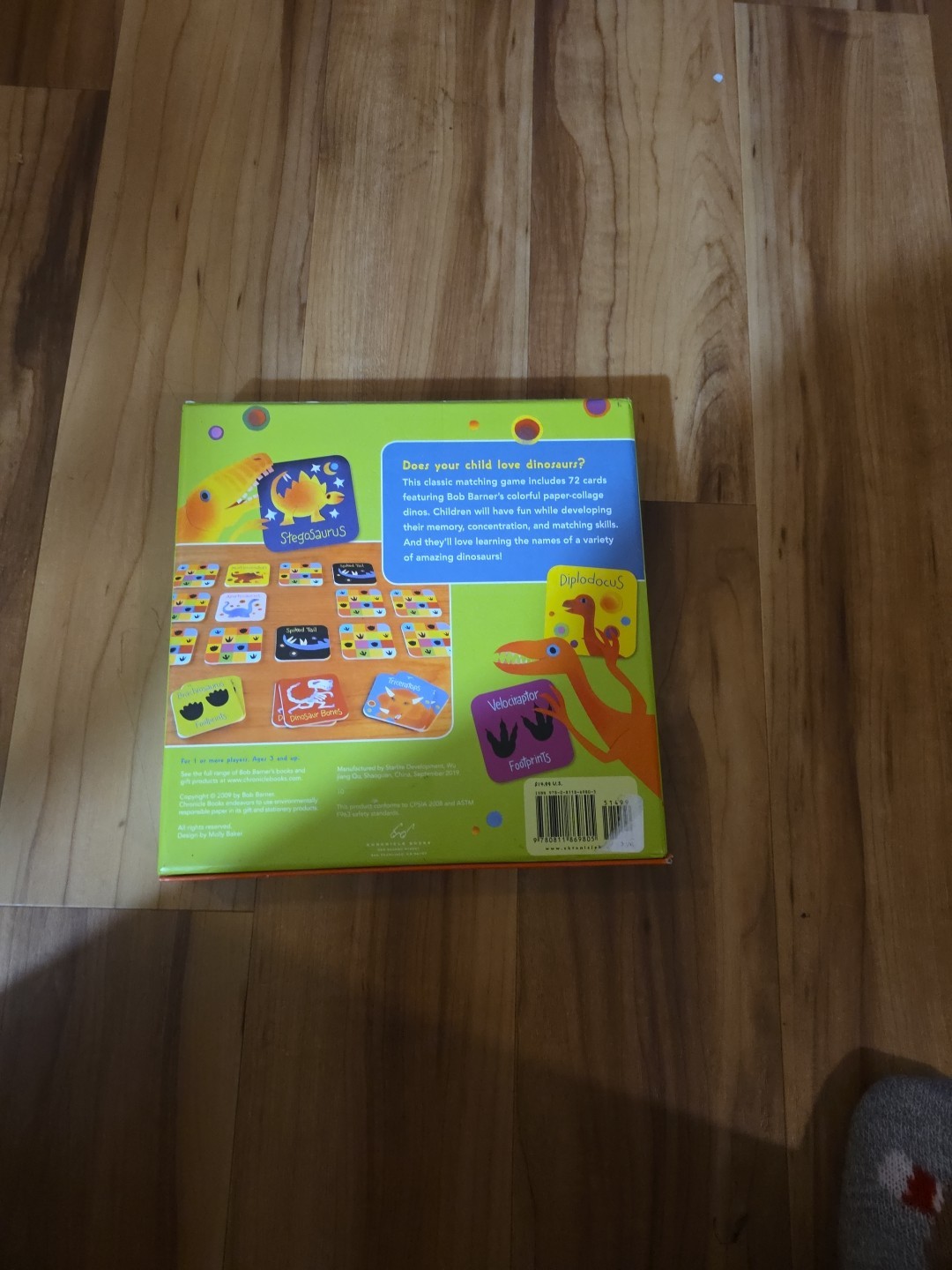Dinosaurs! Matching Game by Bob Barner (2009, Game)100% Complete Great Shape 👍