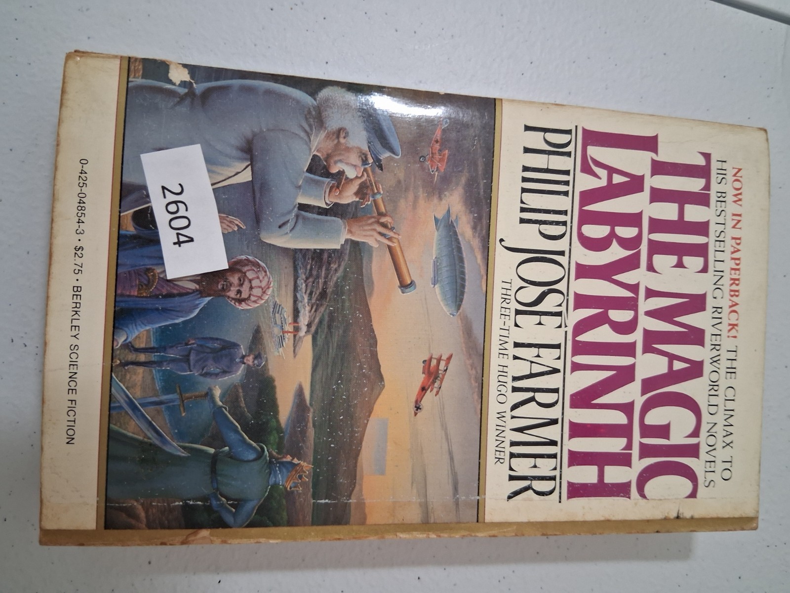 Vintage Lot of 5 Science Fiction/Fantasy Books by Philip Jose Farmer bc25 2604