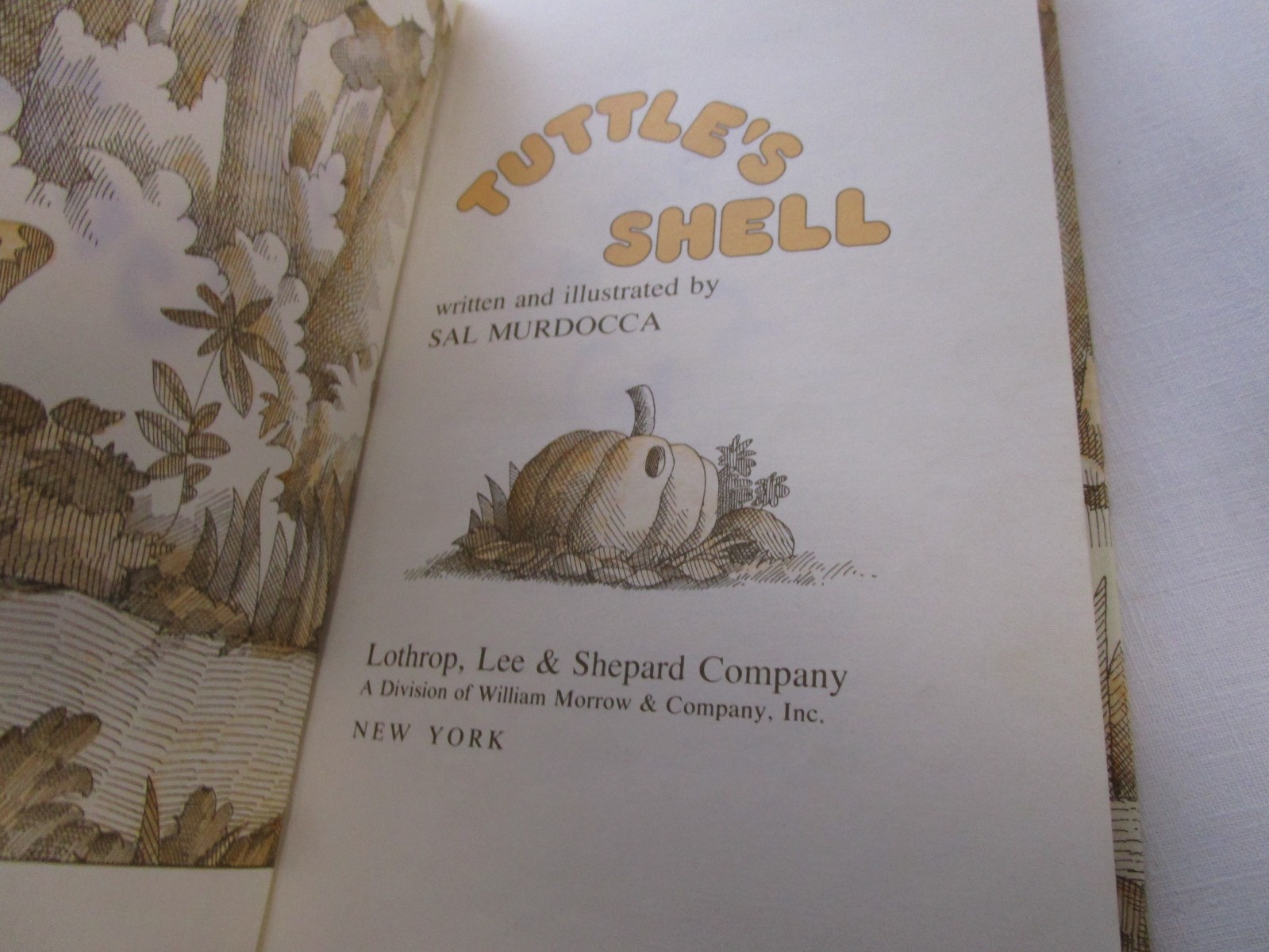 Vintage 1976 Turtle’s Shell – Hardcover Murdocca, Sal Rare
