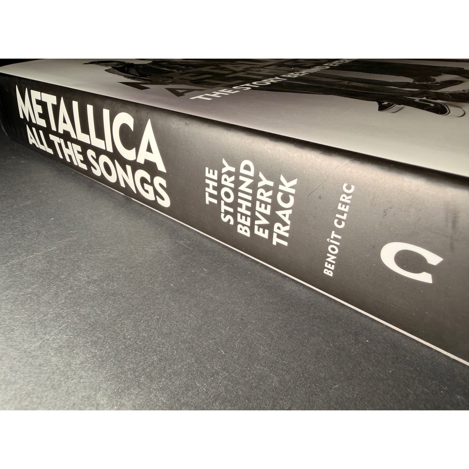 Metallica The Story Behind Every Track Hardcover Benoit Clerc Book All the Songs