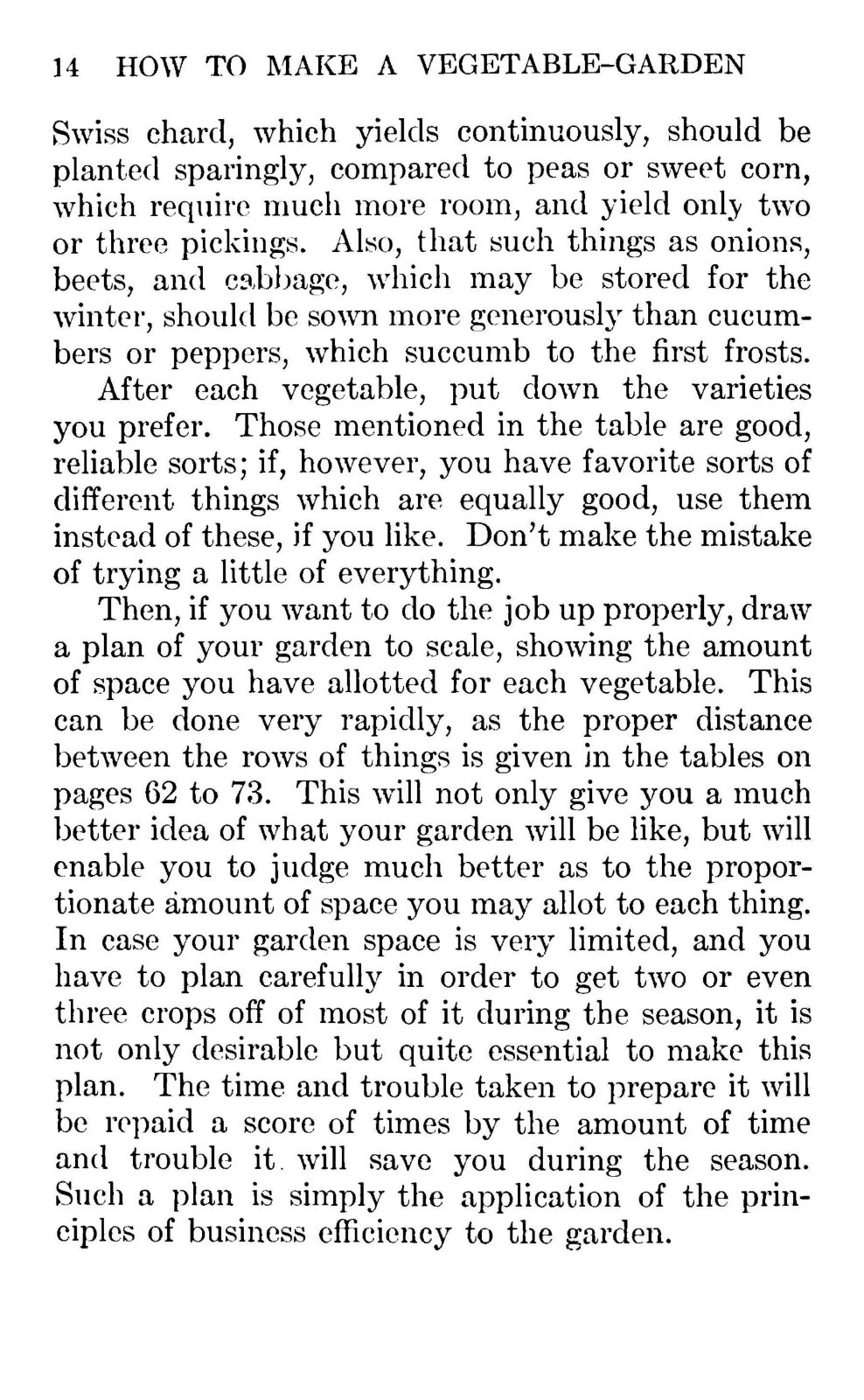 How To Make A Vegetable Garden 1915 (73 Pages)