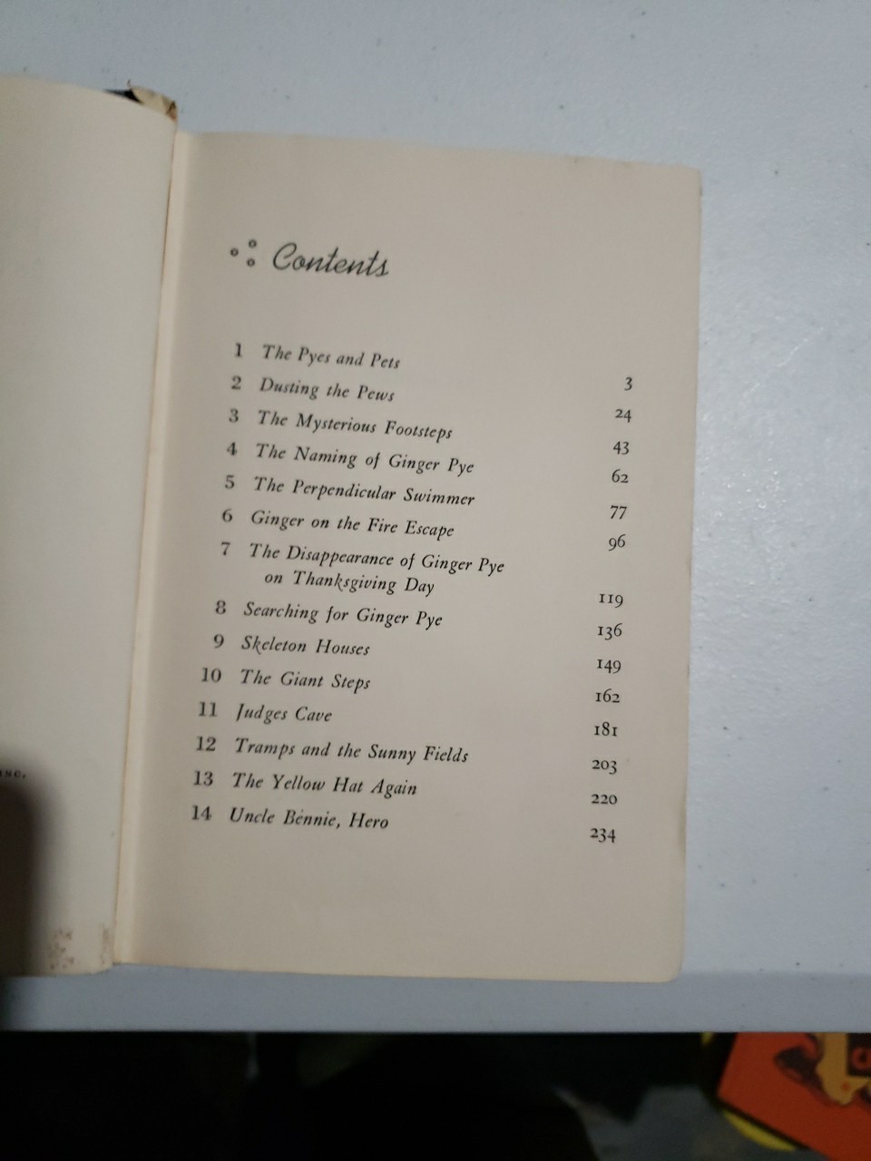 Eleanor Estes, Ginger Pye, Harcourt Brace And Co. New York. 1951, NES6