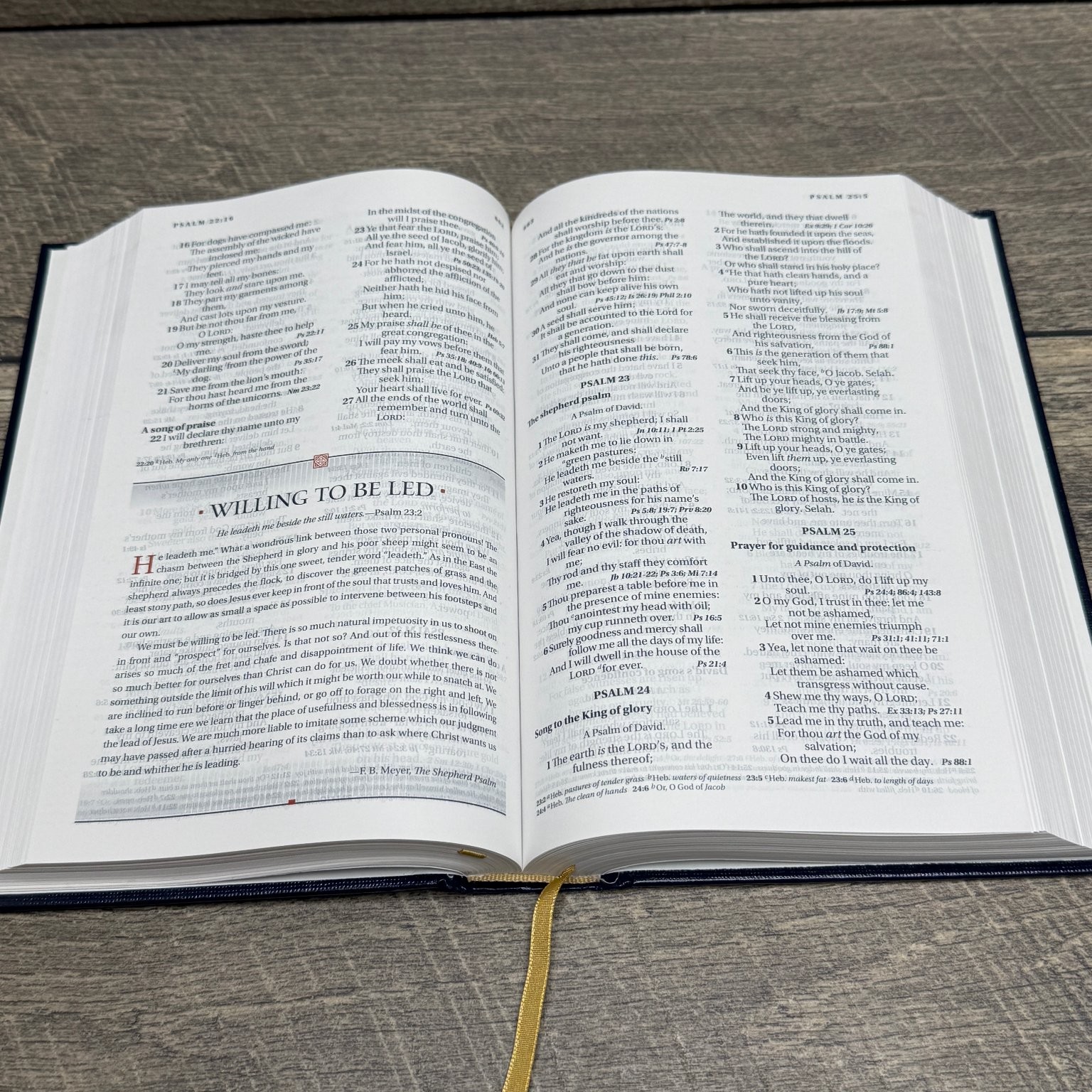 KJV Devotional Bible King James Version 2011 Hardcover 1st Printing Hendrickson
