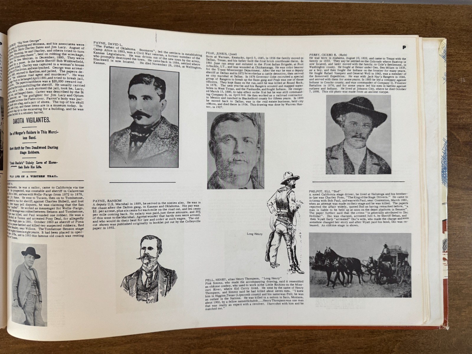 THE BIOGRAPHICAL ALBUM OF WESTERN GUNFIGHTERS HB BOOK ED BARTHOLOMEW 1st ED 1958