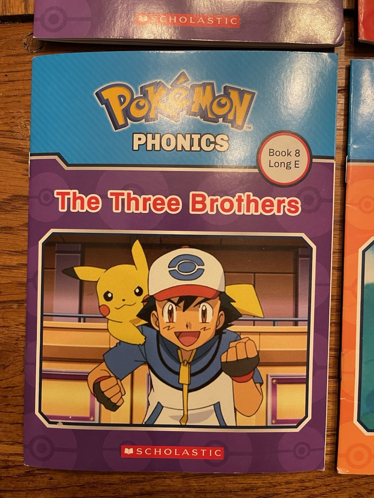 Pokemon Phonics Children’s Books Lot of 4 Book 2 3 8 11 Scholastic Paperback