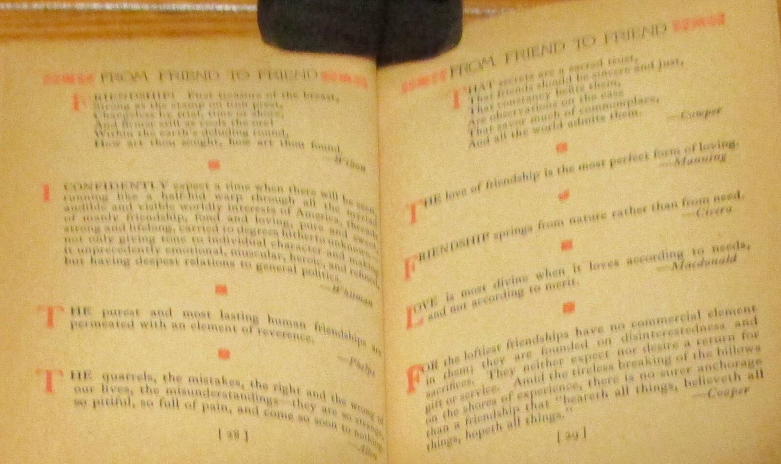 1916 From Friend To Friend H/C D/J 58 Pages NICE!!!!
