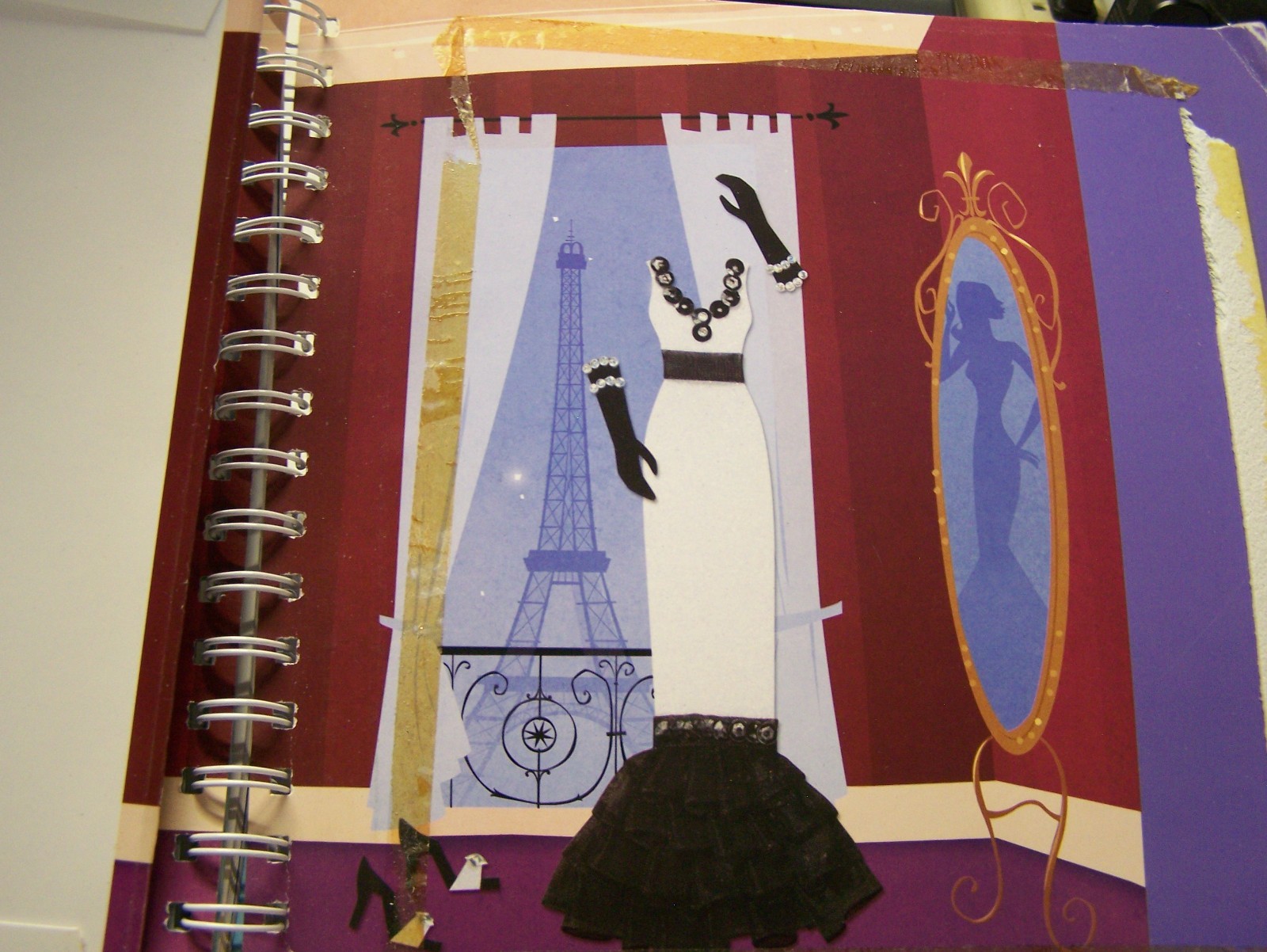 2008 Klutz Fancy Paper Fashion Book, Out-of-Print, Rare Find